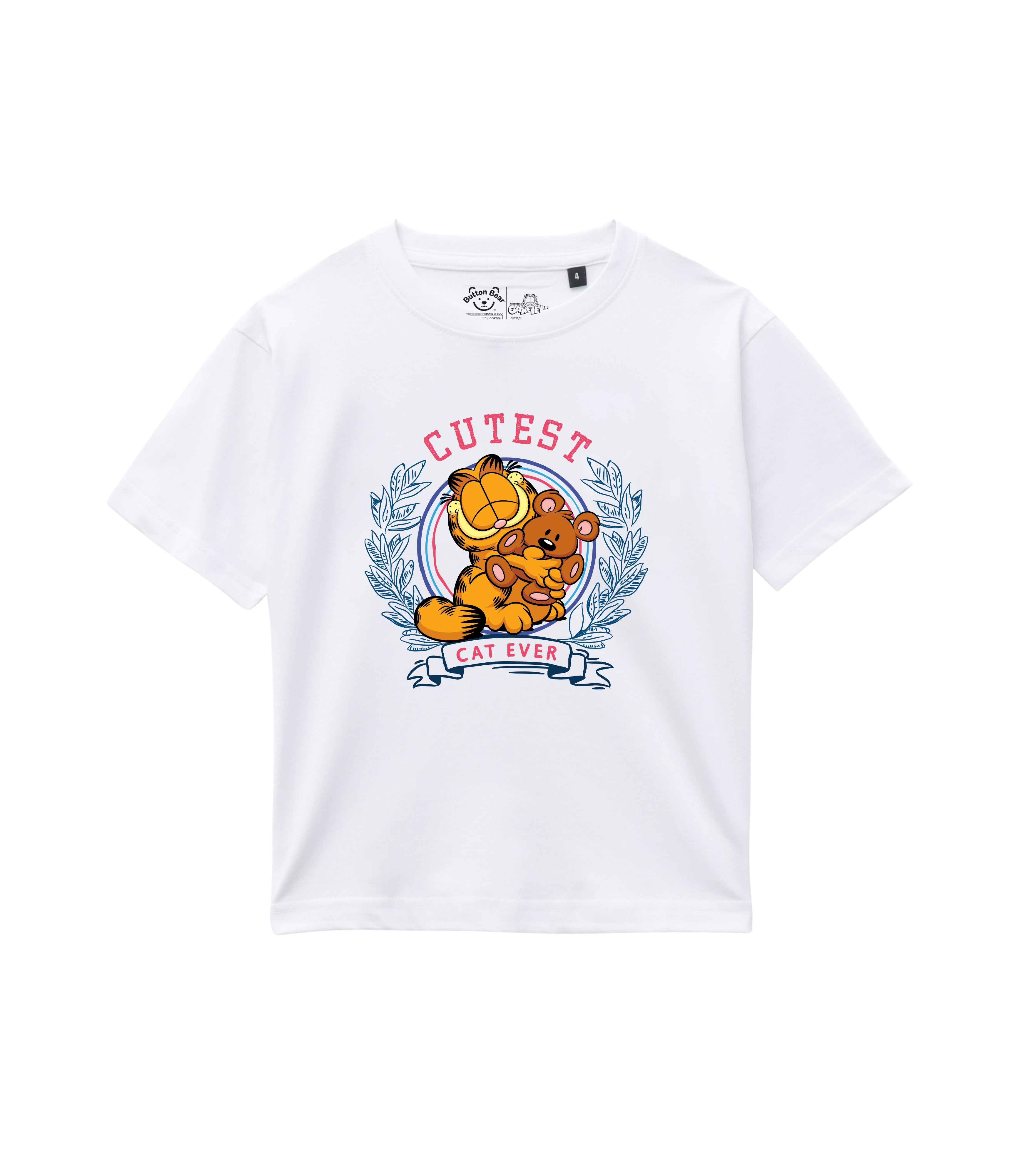 Cutest Garfield Cat Ever Cartoon Graphic T-Shirt