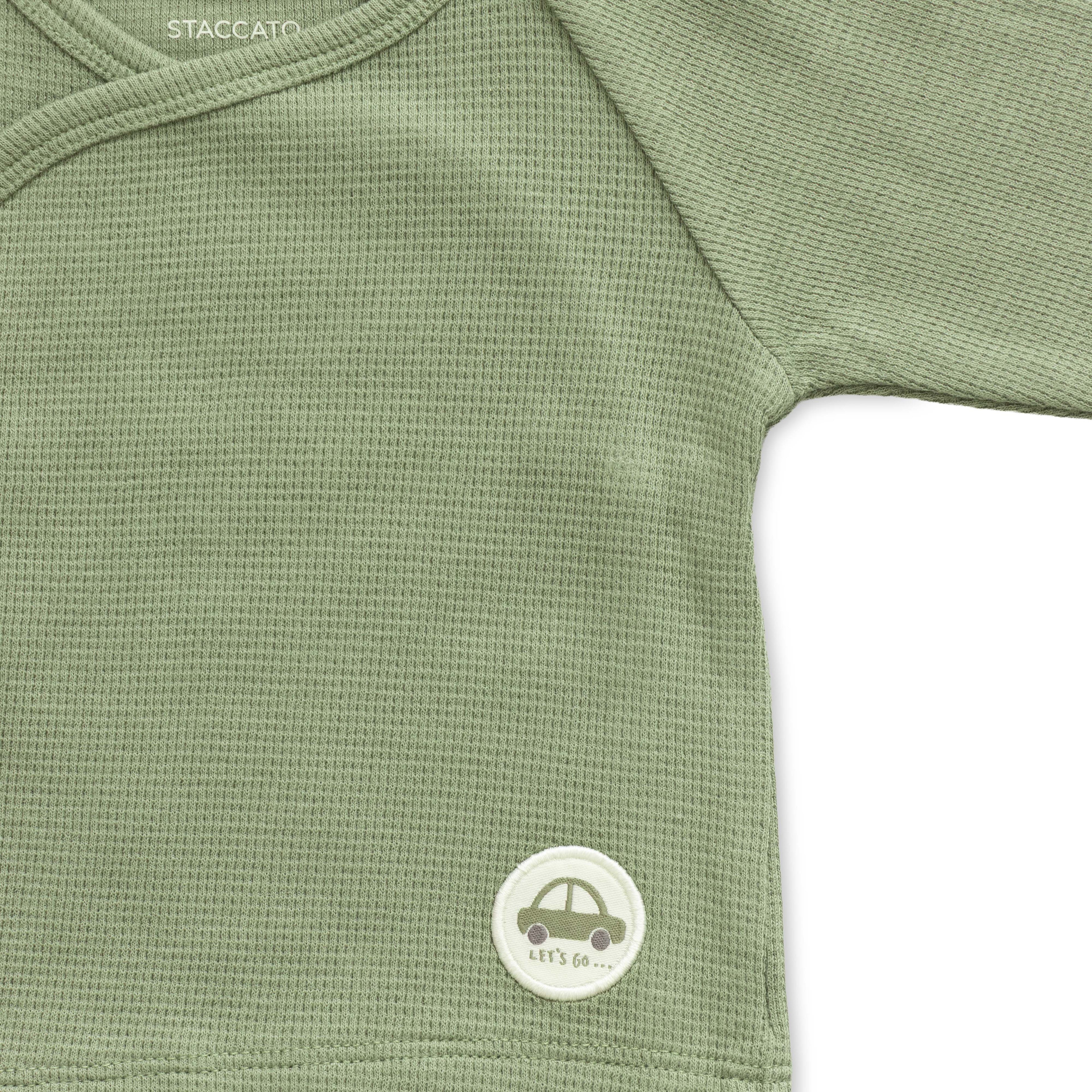 Dazzling Greenish Theme Cars & Trains Designer Baby Layette Pack