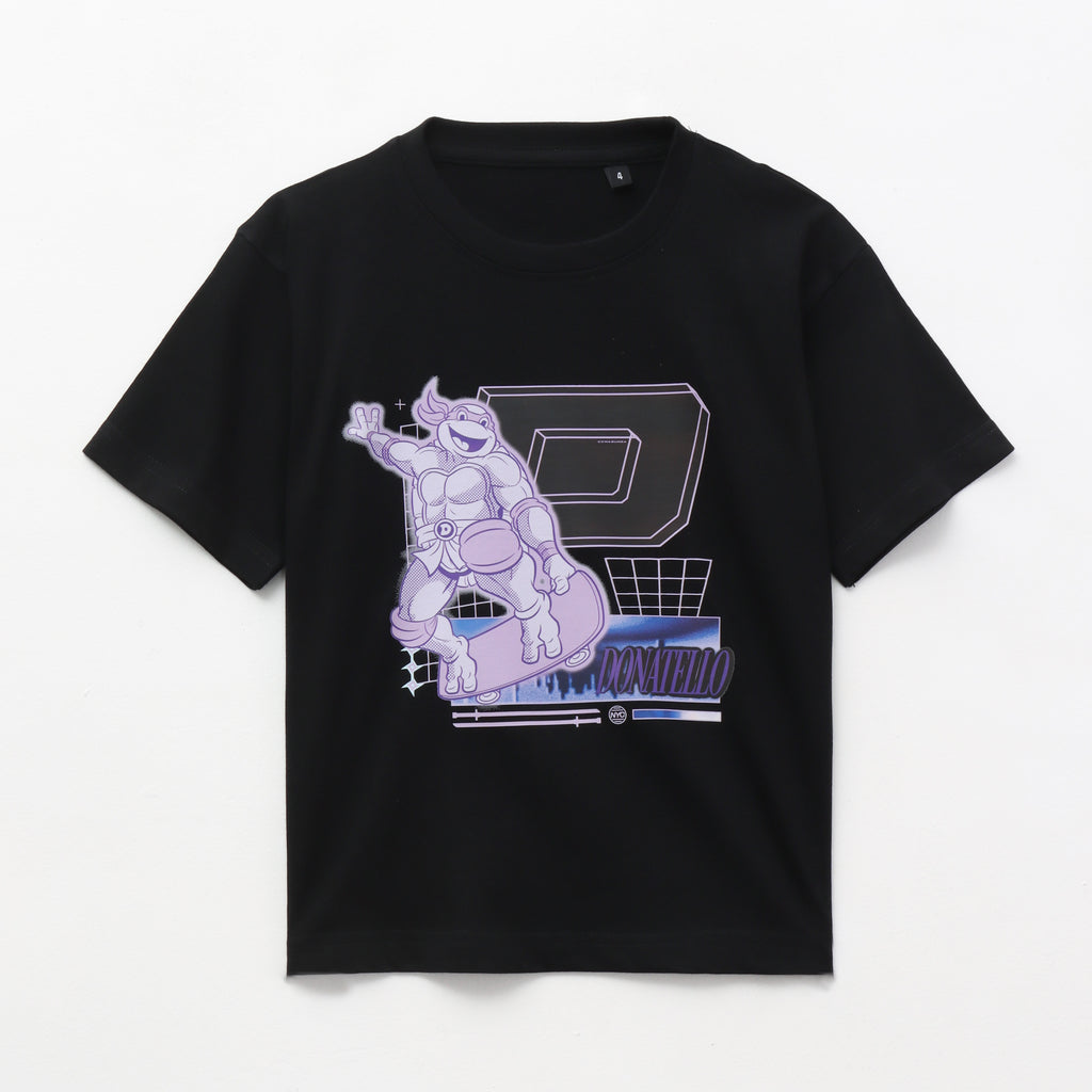 Donatello Skate Style Graphic Kids T-Shirt – Ninja Turtles