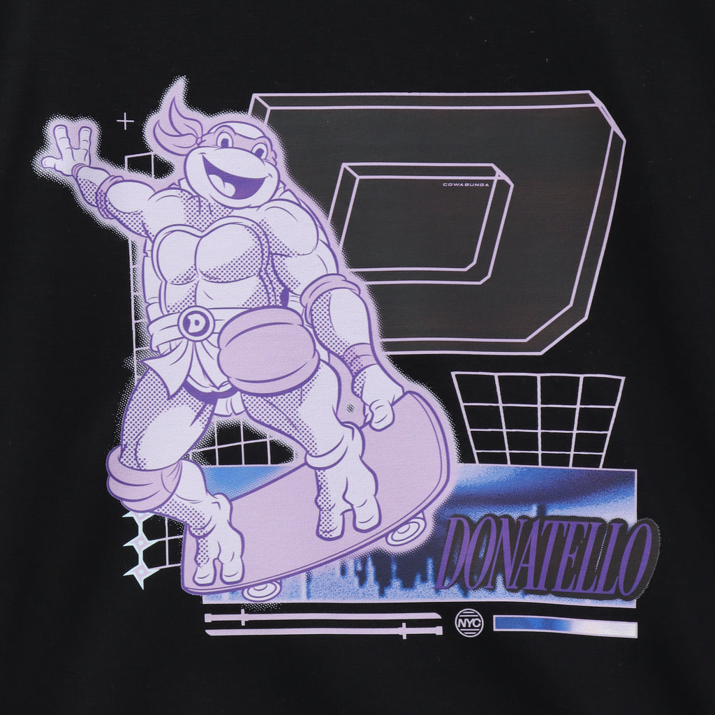 Donatello Skate Style Graphic Kids T-Shirt – Ninja Turtles