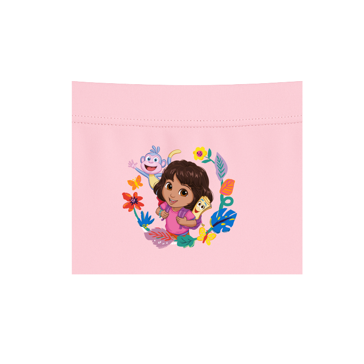 Dora & Boots Flower Adventure Cartoon Printed Girls Panty