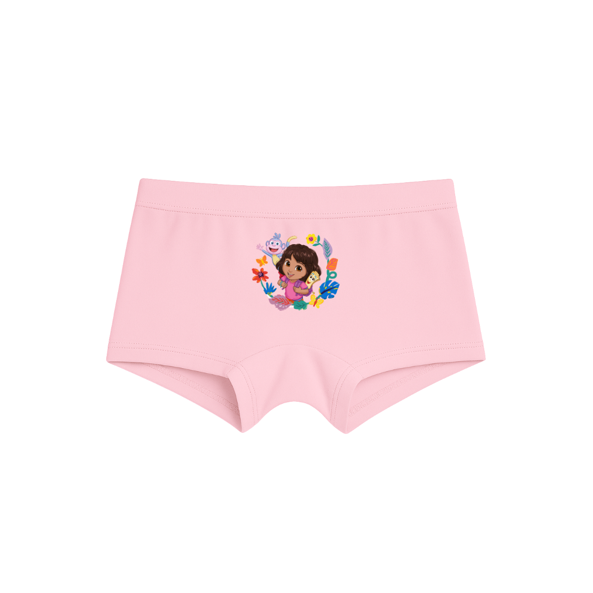Dora & Boots Flower Adventure Cartoon Printed Girls Panty