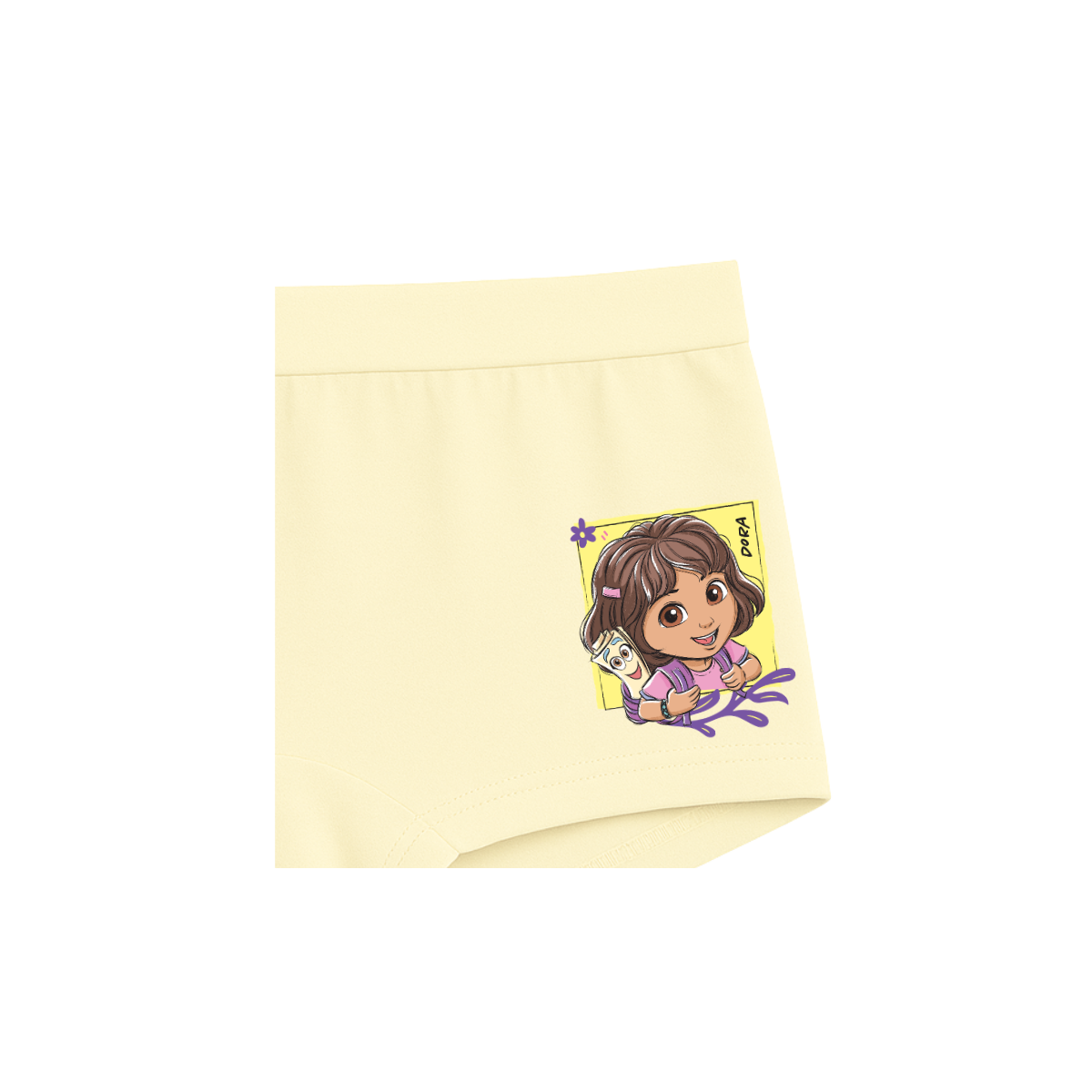 Dora Explorer Cute Portrait Cartoon Printed Girls Panty