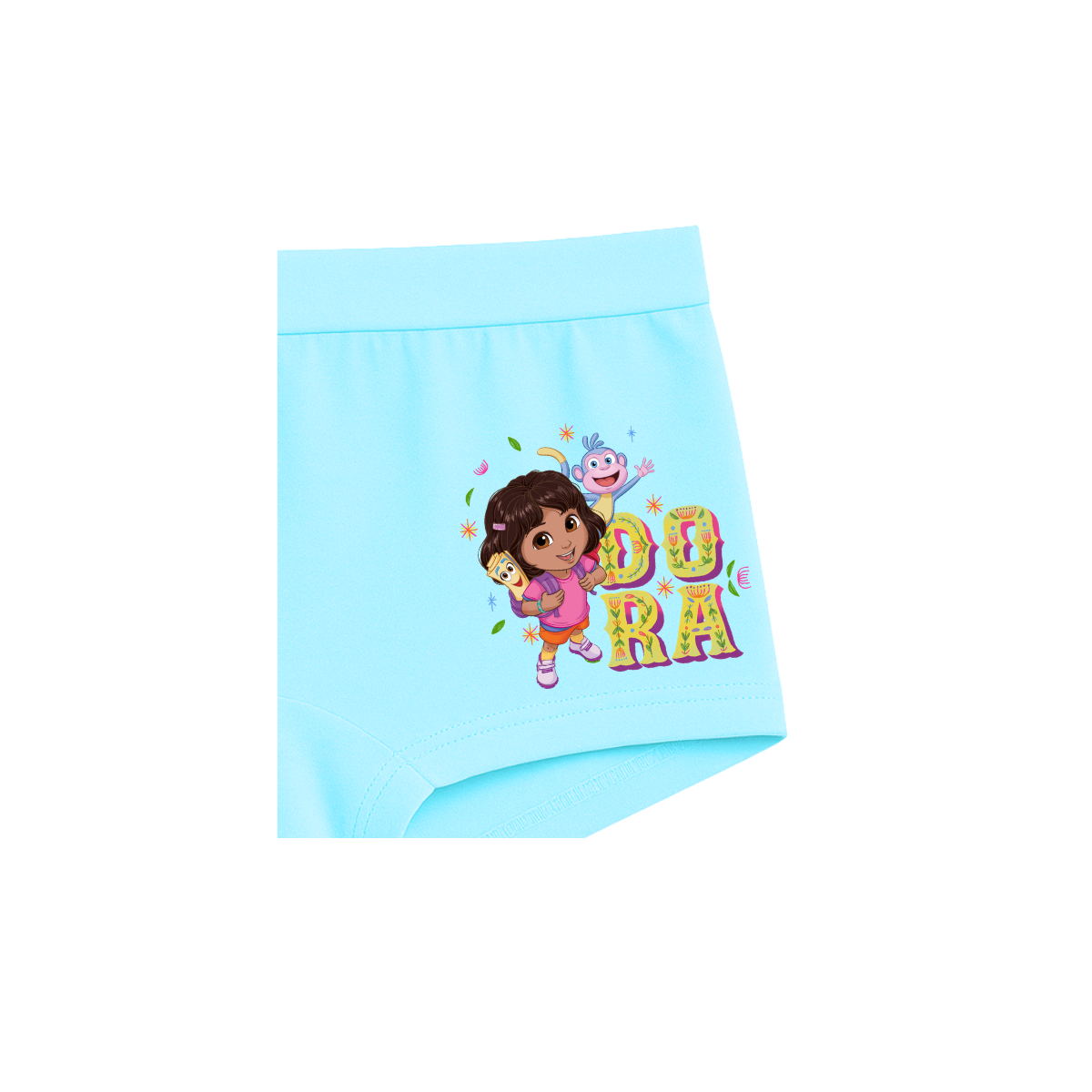 Dora Fun Dora Typography Cartoon Printed Girls Panty