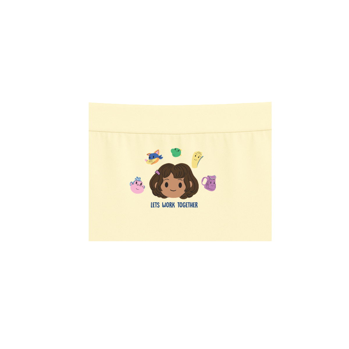 Dora Let’s Work Together Friends Cartoon Printed Girls Panty
