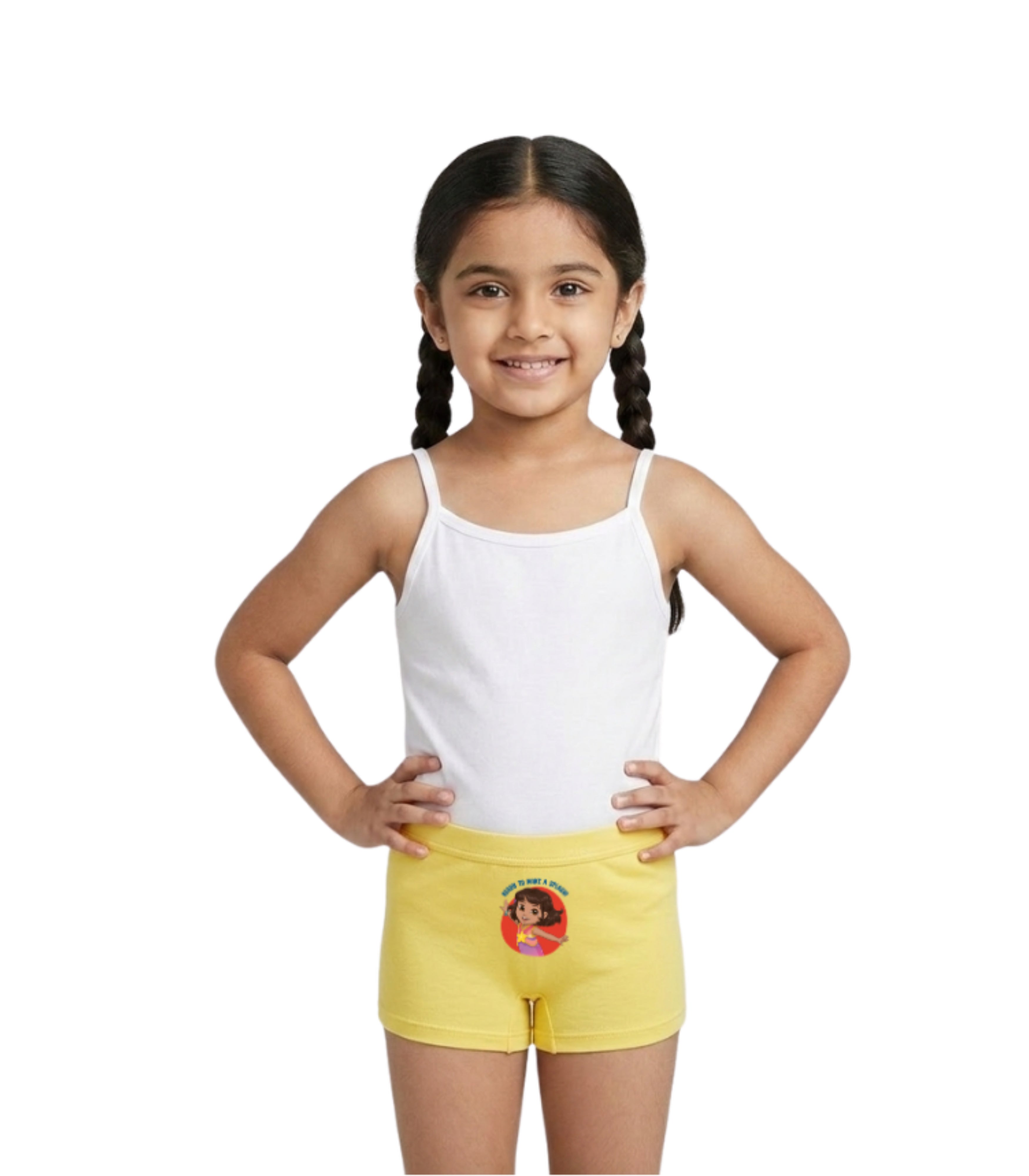 Dora Ready To Make A Splash Cartoon Printed Girls Panty