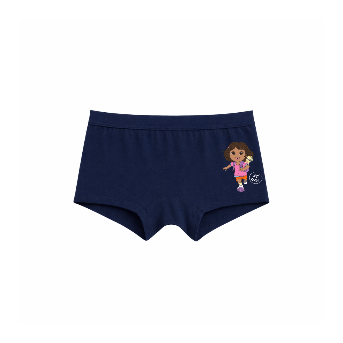 Dora Running Be You Adventure Cartoon Printed Girls Panty