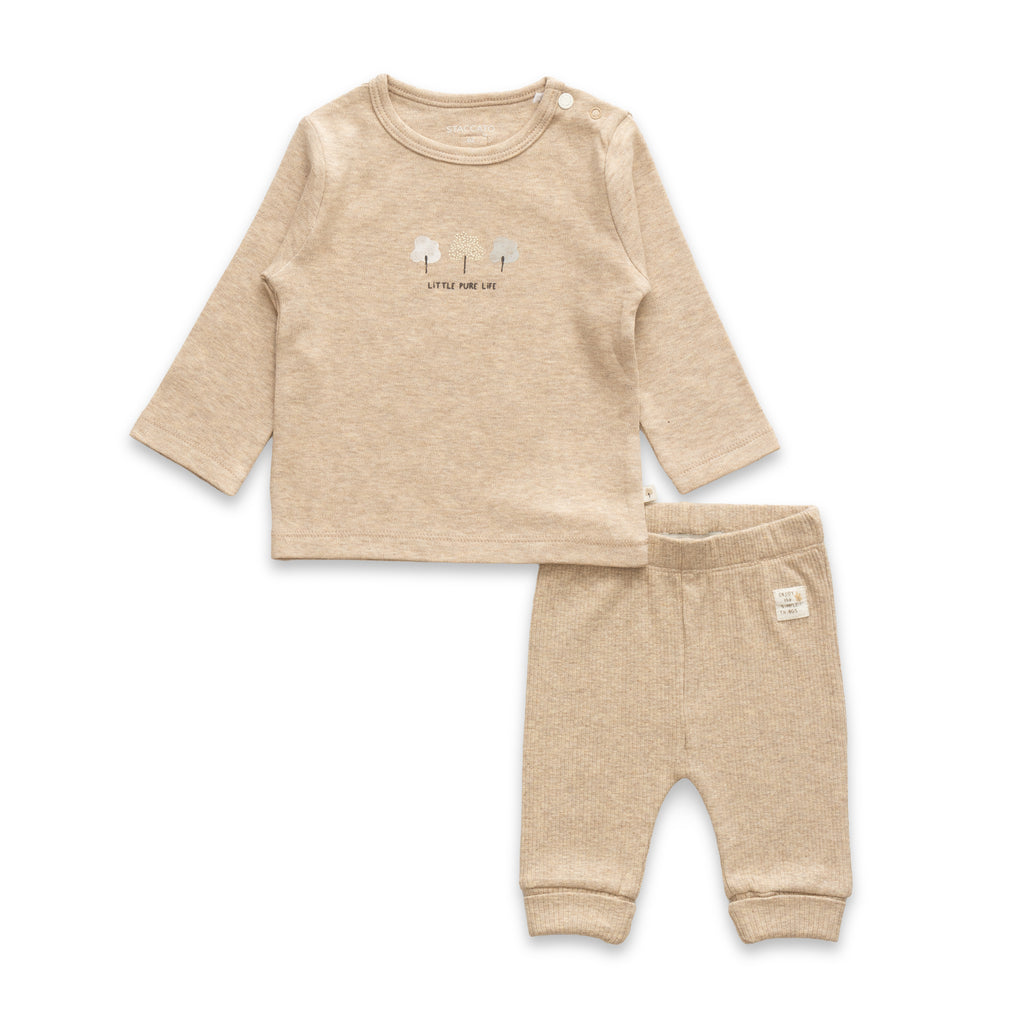 Elegant Beige & White Theme House Designer Baby Layette Pack