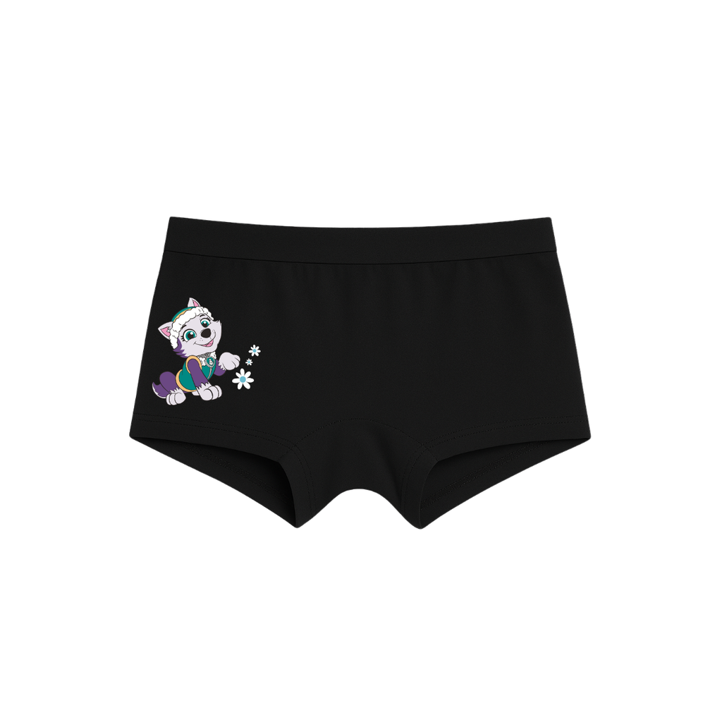 Everest Paw Patrol Cute Sitting with Flowers Cartoon Printed Girls Panty