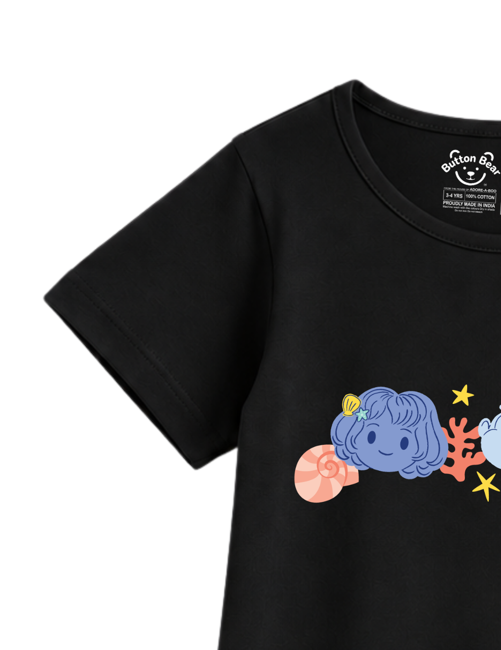 Underwater Friends Girls A-Line Frock – Dora©