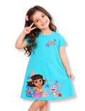 Todos Juntos Girls A-Line Frock – Dora©