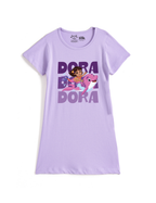 Dora Dolphin Ride Girls A-Line Frock – Dora©