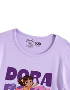 Dora Dolphin Ride Girls A-Line Frock – Dora©