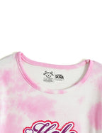 Hola Dora & Boots Girls Tie & Dye A-Line Frock – Dora©