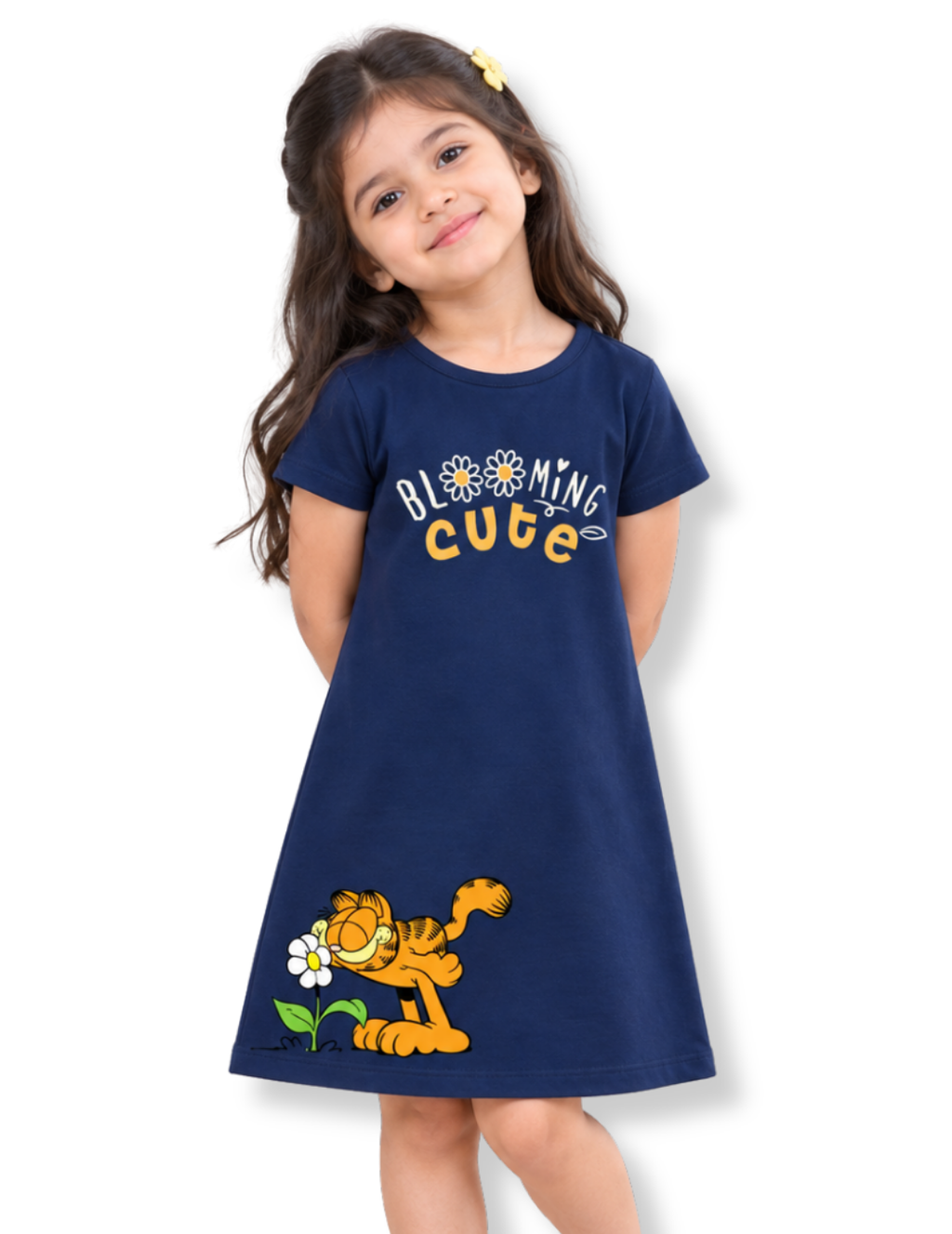Blooming Cute Girls A-Line Frock – Garfield©