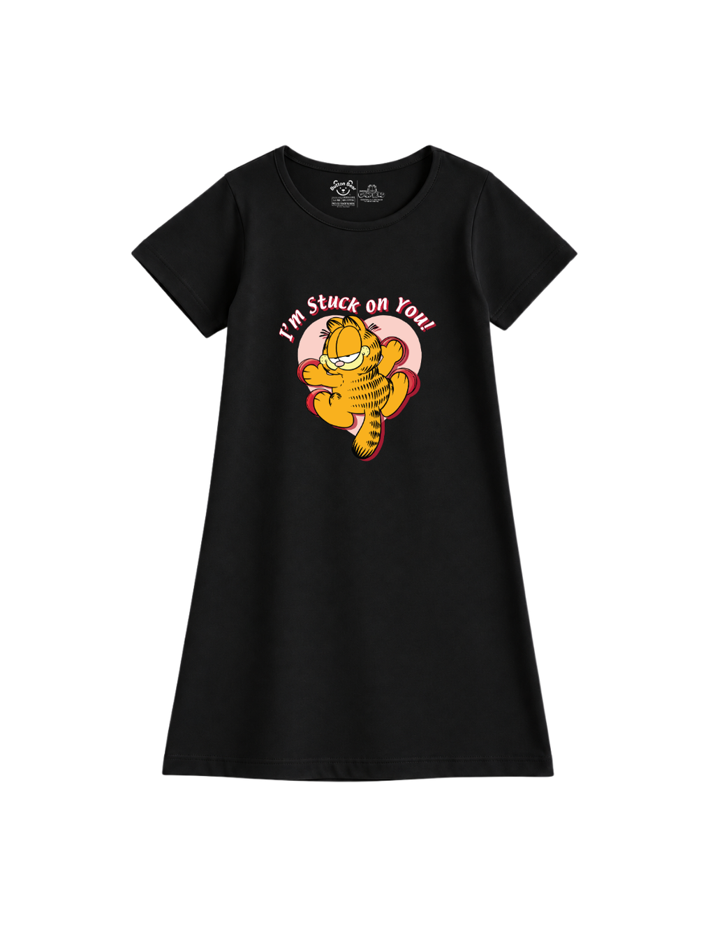 I'm Stuck on You Girls A-Line Frock – Garfield©