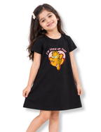 I'm Stuck on You Girls A-Line Frock – Garfield©