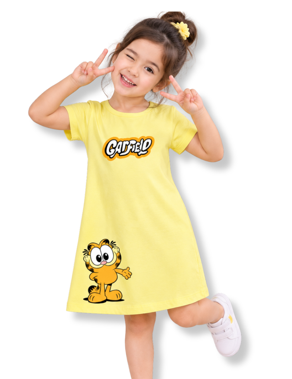 Garfield Classic Girls A-Line Frock – Garfield©