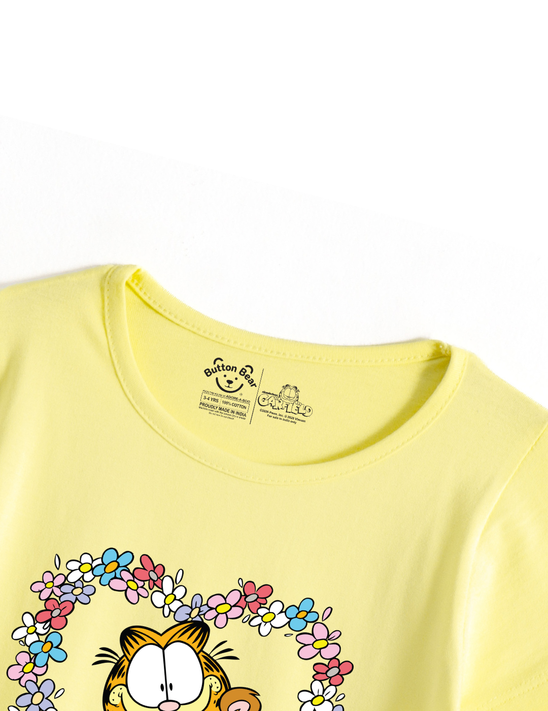 I Love My Teddy Bear Girls A-Line Frock – Garfield©