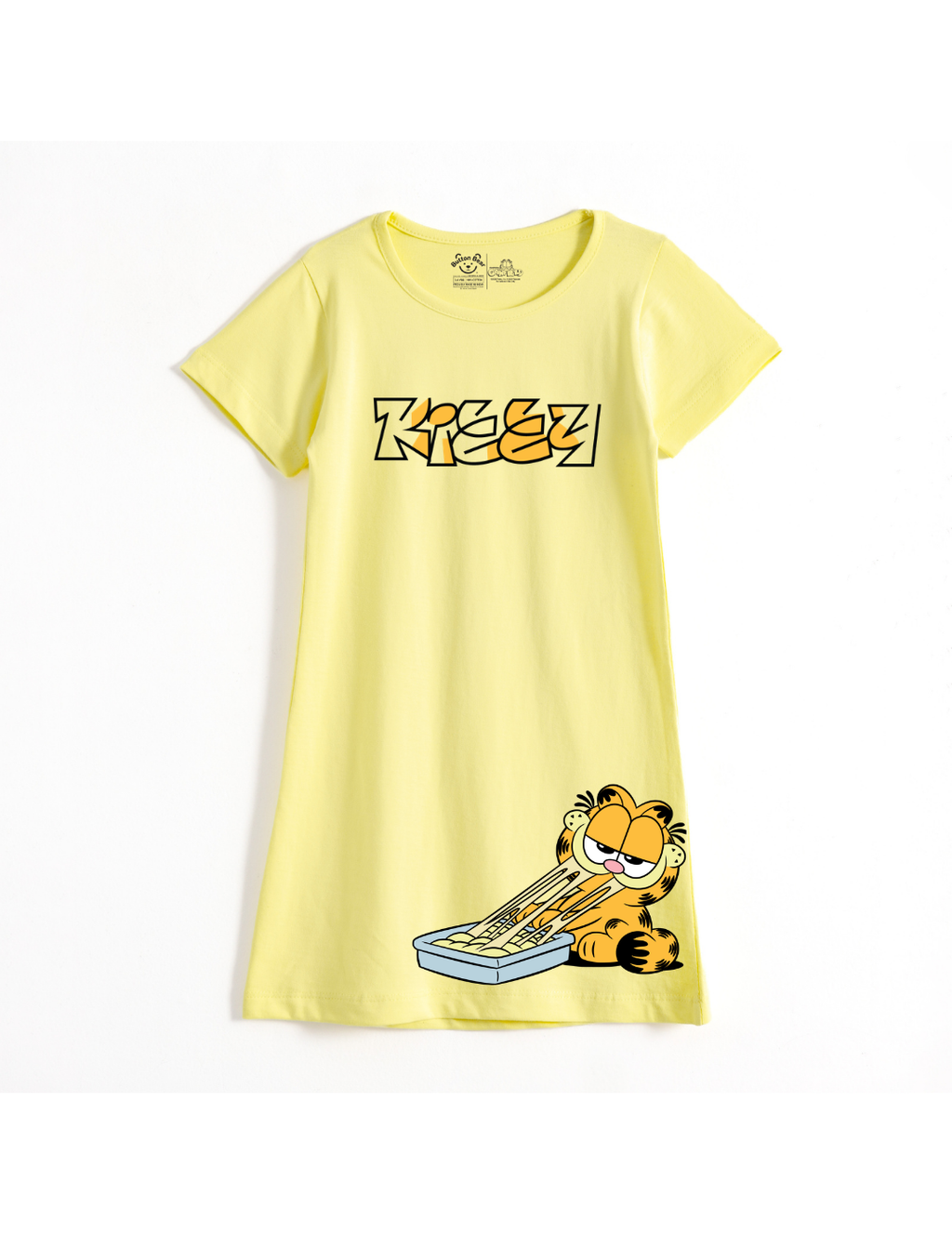 Sleepy Garfield Girls A-Line Frock – Garfield©