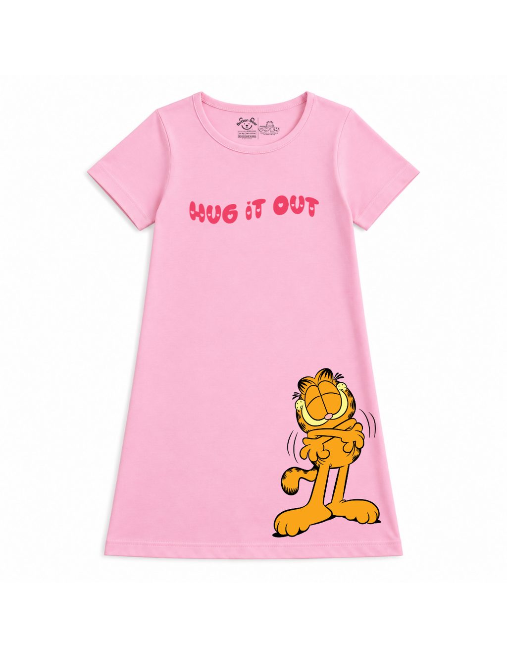 Hug It Out Girls A-Line Frock – Garfield©