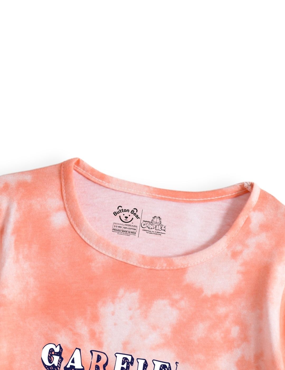 Classic Garfield Girls Tie & Dye A-Line Frock – Garfield©