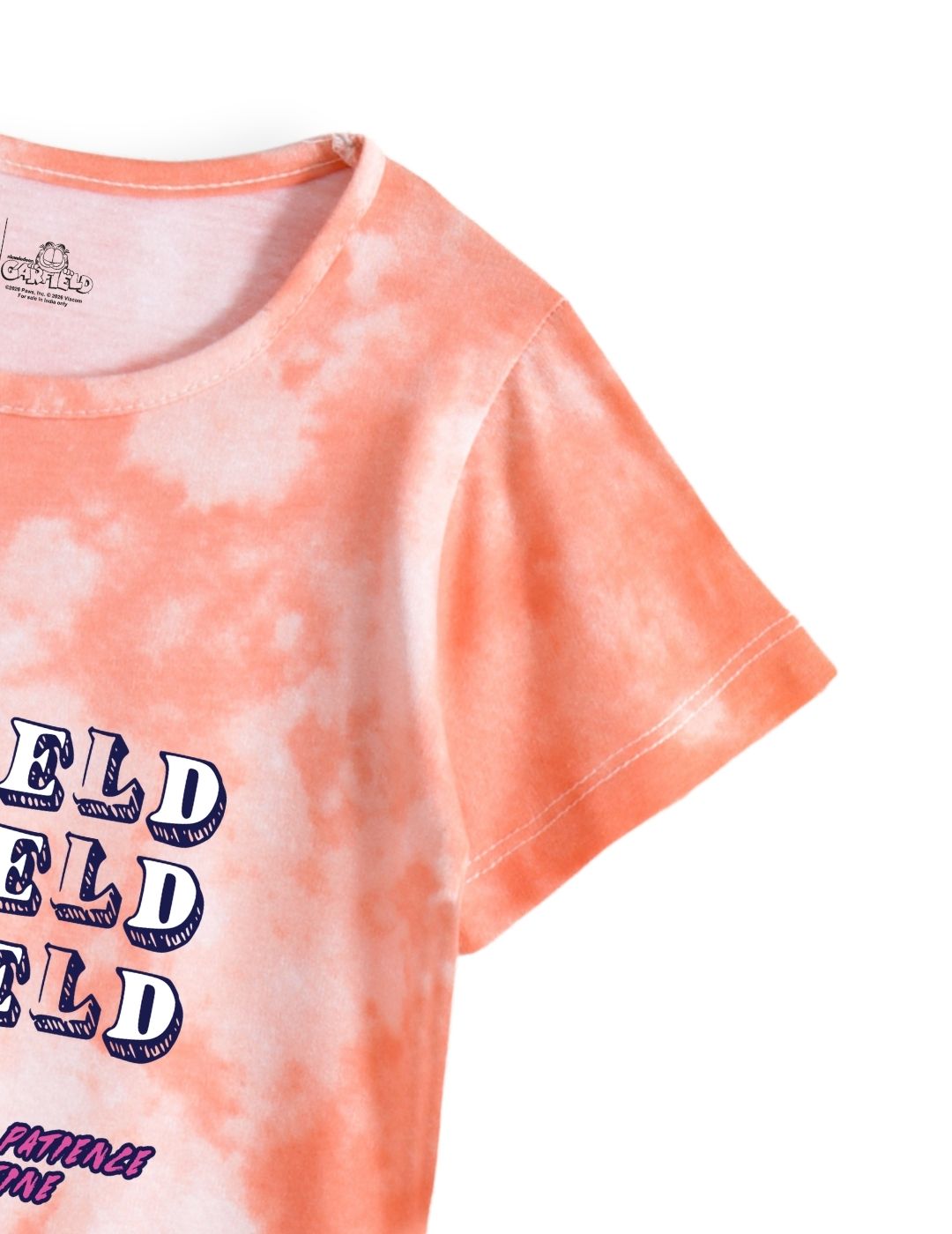 Classic Garfield Girls Tie & Dye A-Line Frock – Garfield©