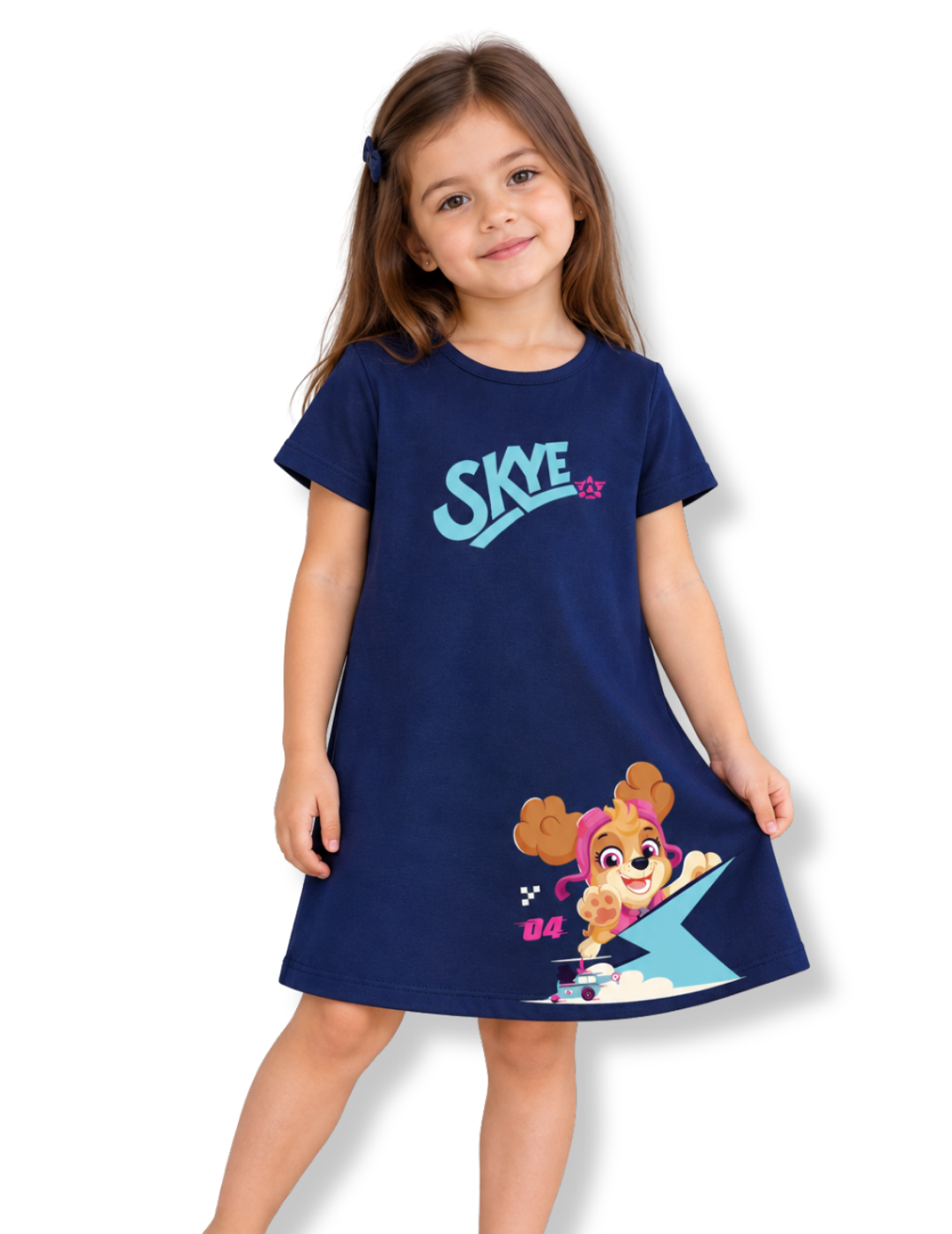 Skye Skate Adventure Girls A-Line Frock – Paw Patrol©