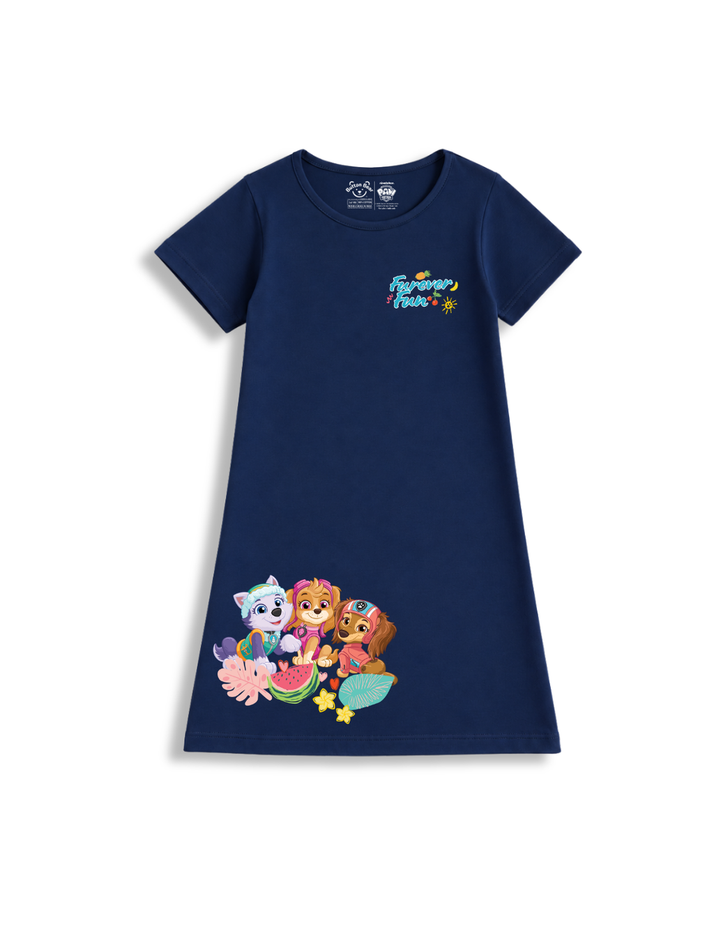 Skye, Everest & Liberty Forever Fun Girls A-Line Frock – Paw Patrol©
