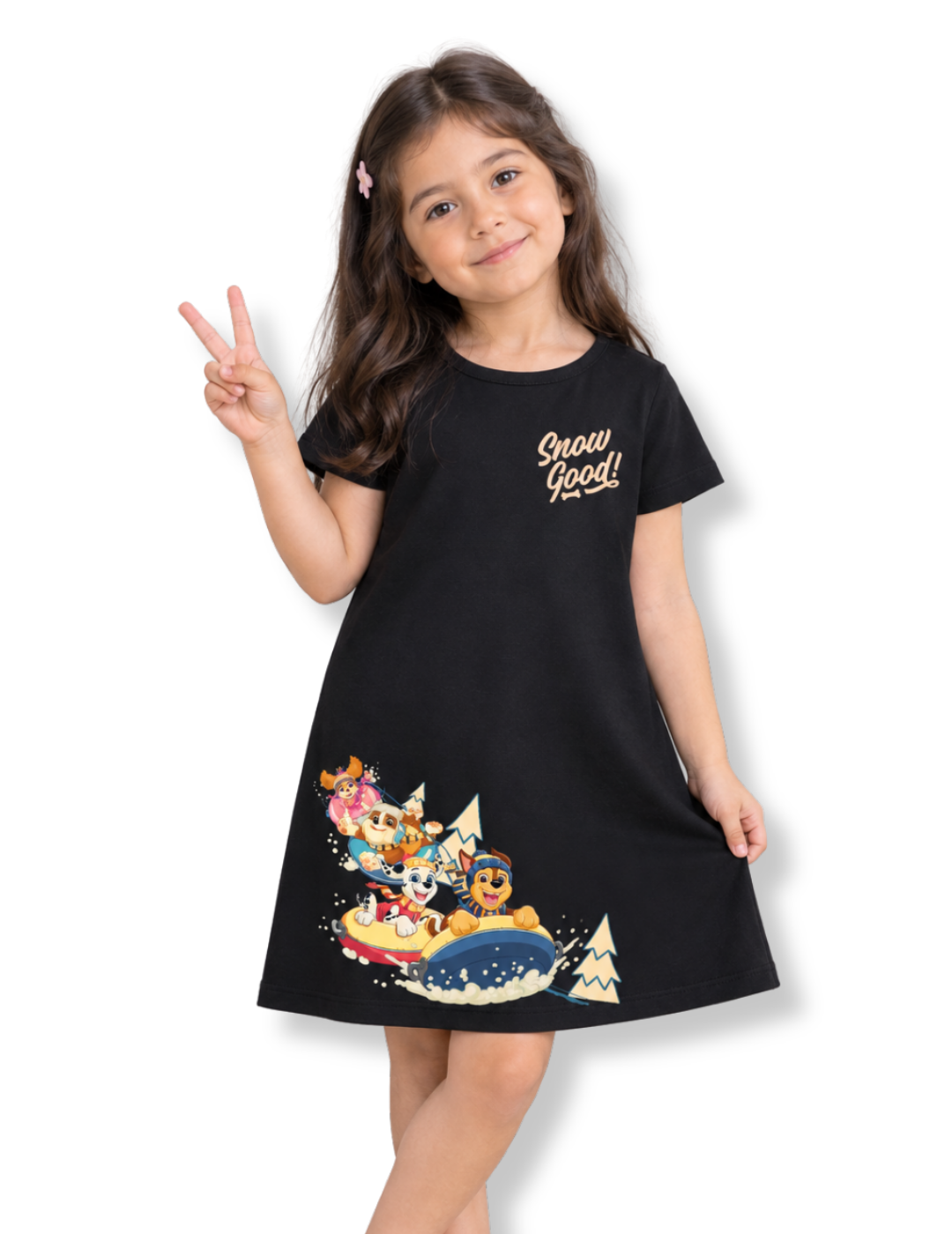 Snow Rescue Team Girls A-Line Frock – Paw Patrol©