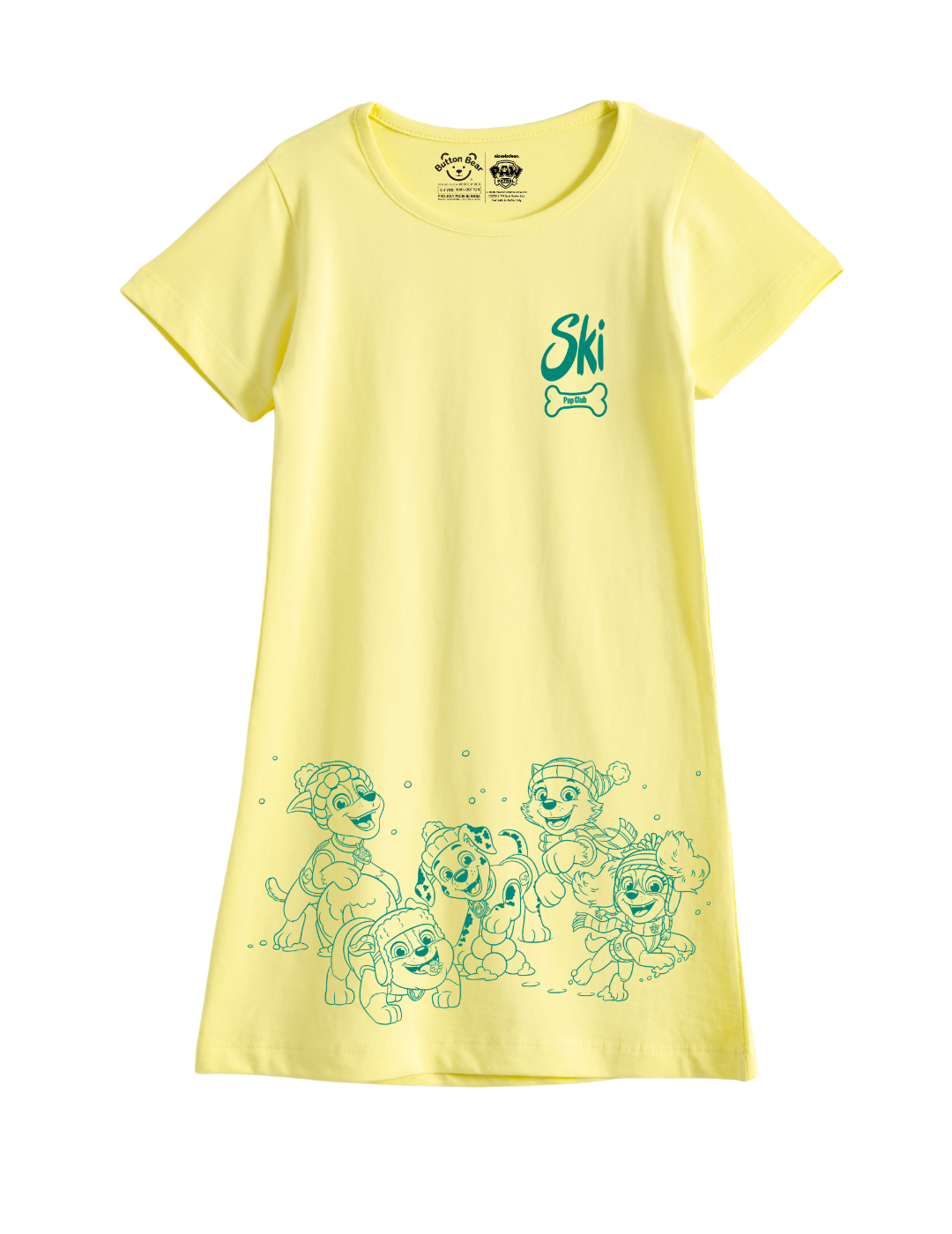 Ski Adventure Pups Girls A-Line Frock – Paw Patrol©