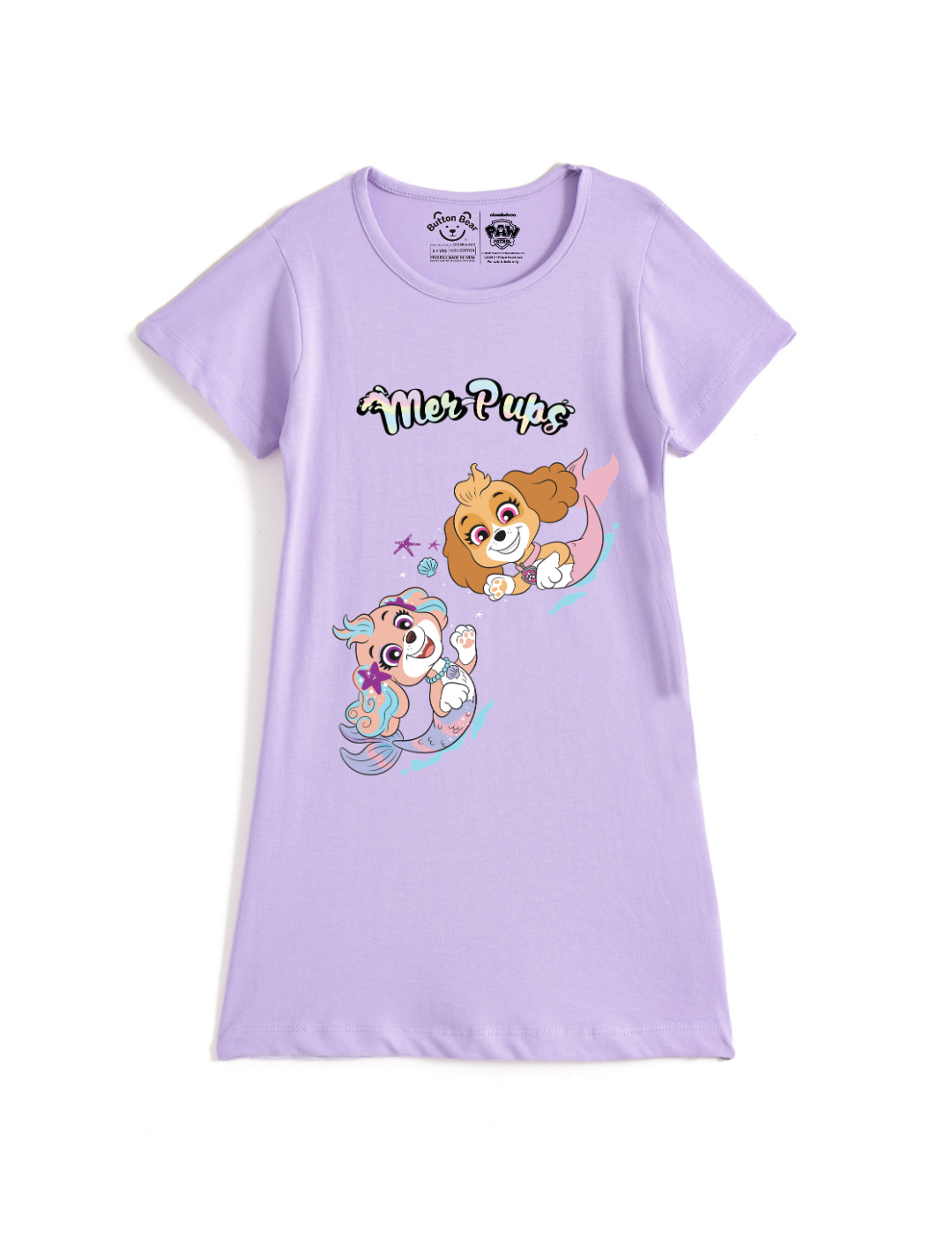 Mer Pups Skye & Coral Girls A-Line Frock – Paw Patrol©