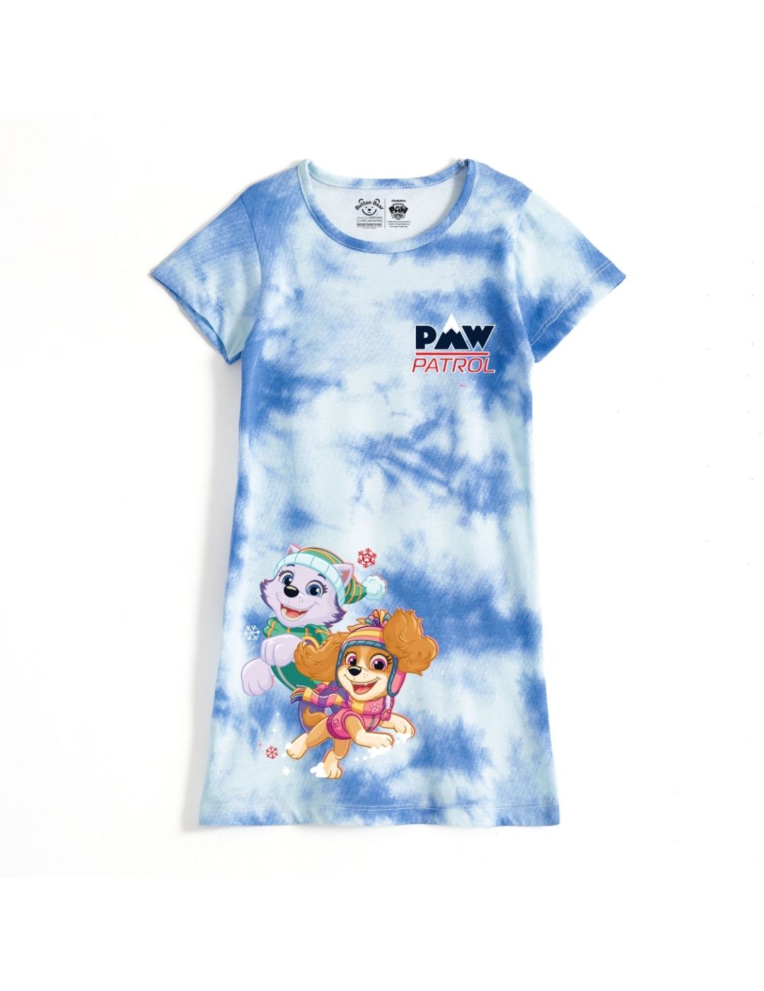Skye & Everest Winter Adventure Girls Tie & Dye A-Line Frock – Paw Patrol©
