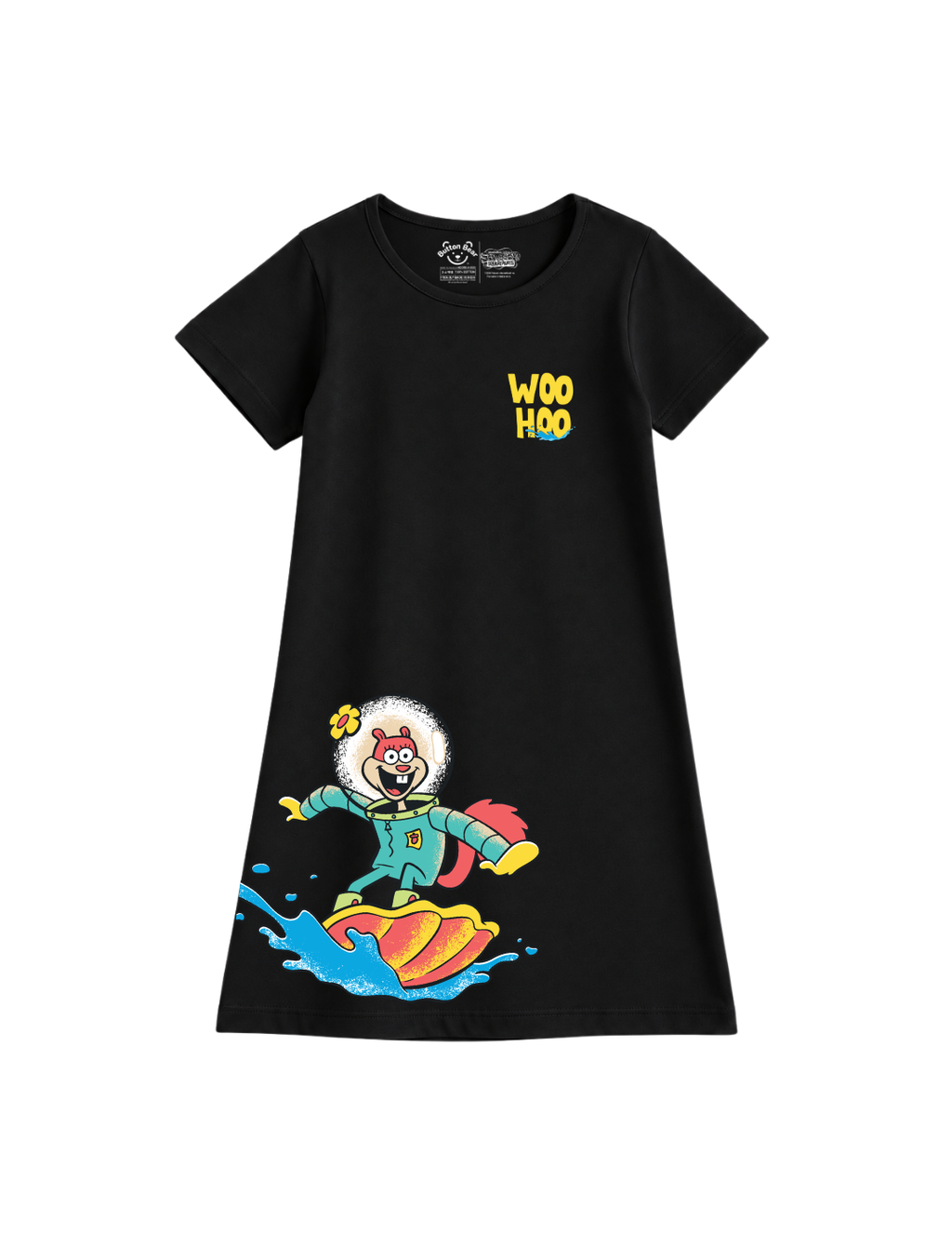 Sandy Cheeks Surf Adventure Girls A-Line Frock – SpongeBob©