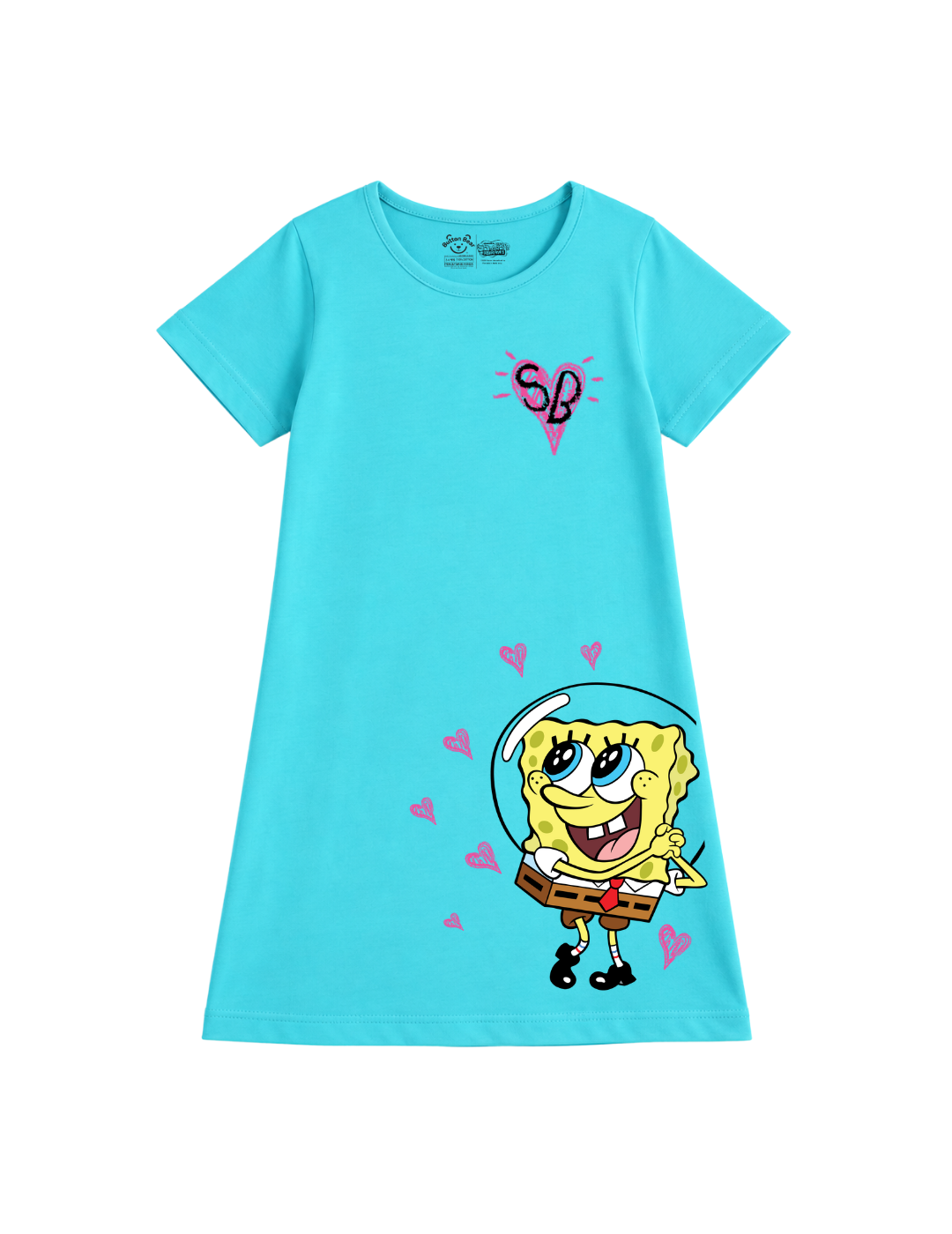 Bubble Love SpongeBob Girls A-Line Frock – SpongeBob©