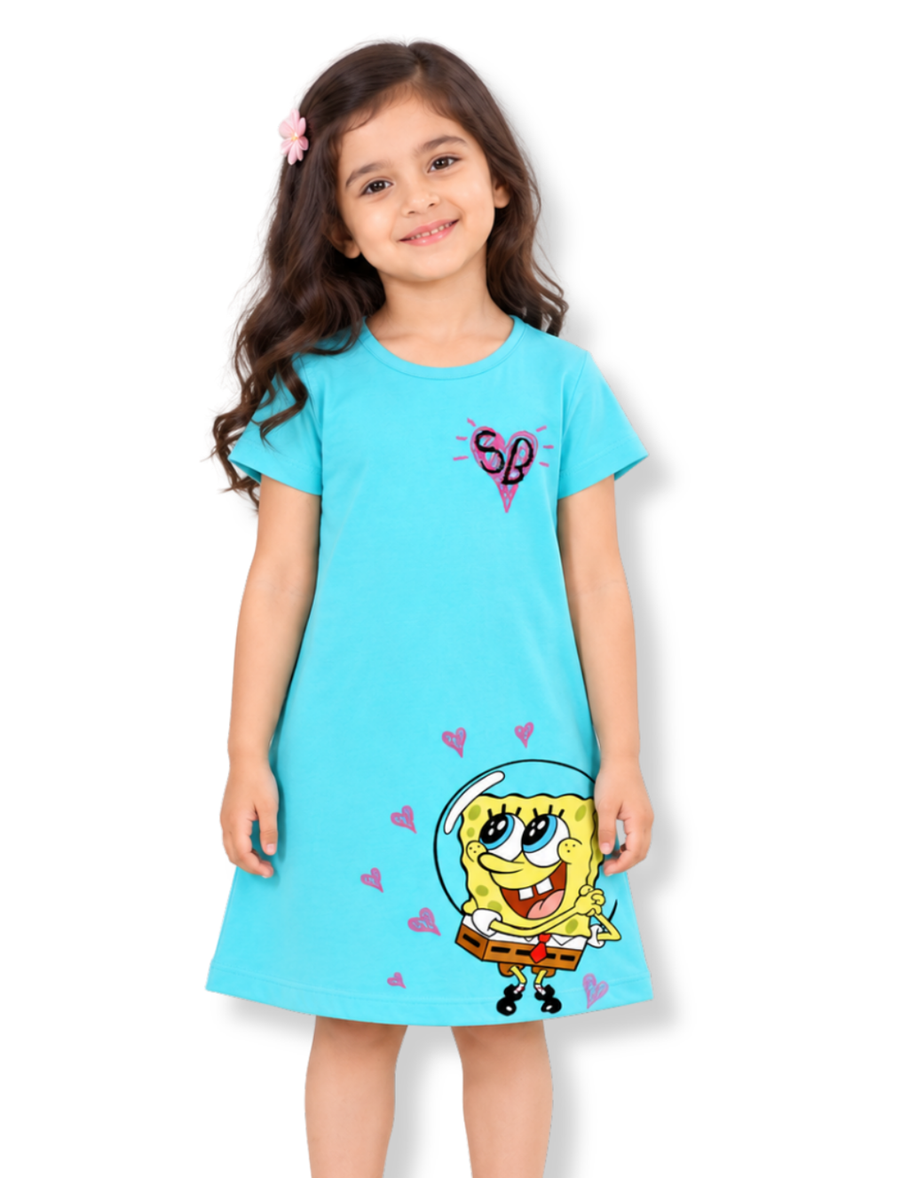 Bubble Love SpongeBob Girls A-Line Frock – SpongeBob©