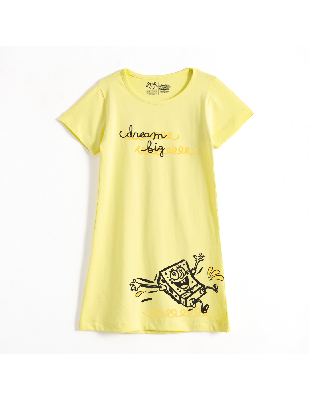 Dream Big SpongeBob Girls A-Line Frock – SpongeBob©