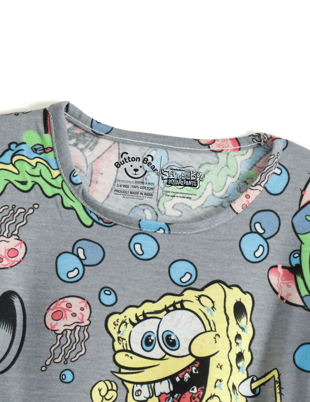 Underwater Adventure All-Over Print Girls A-Line Frock – SpongeBob©