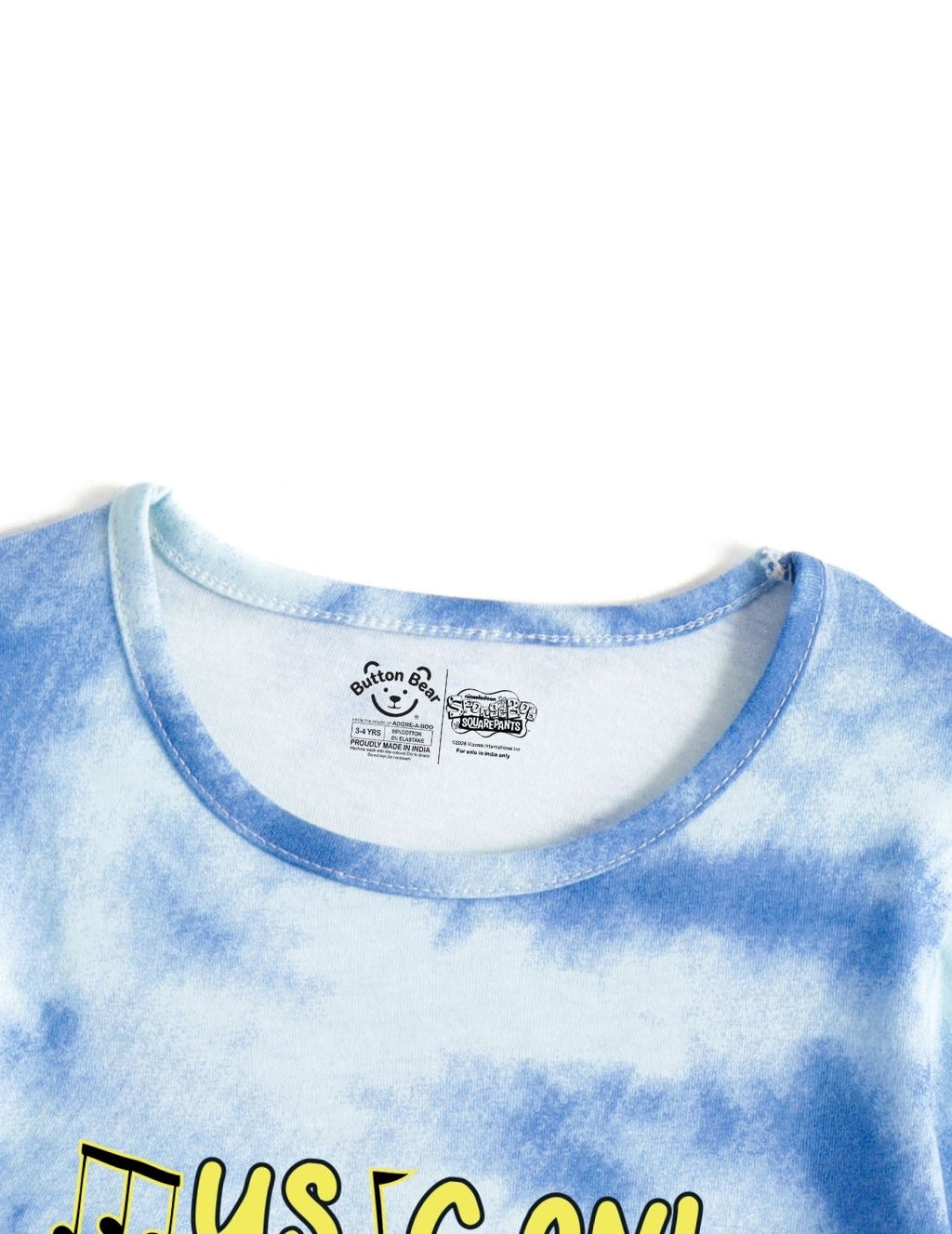 Music On SpongeBob Girls Tie & Dye A-Line Frock – SpongeBob©