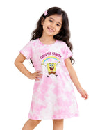 Rainbow SpongeBob Girls Tie & Dye A-Line Frock – SpongeBob©