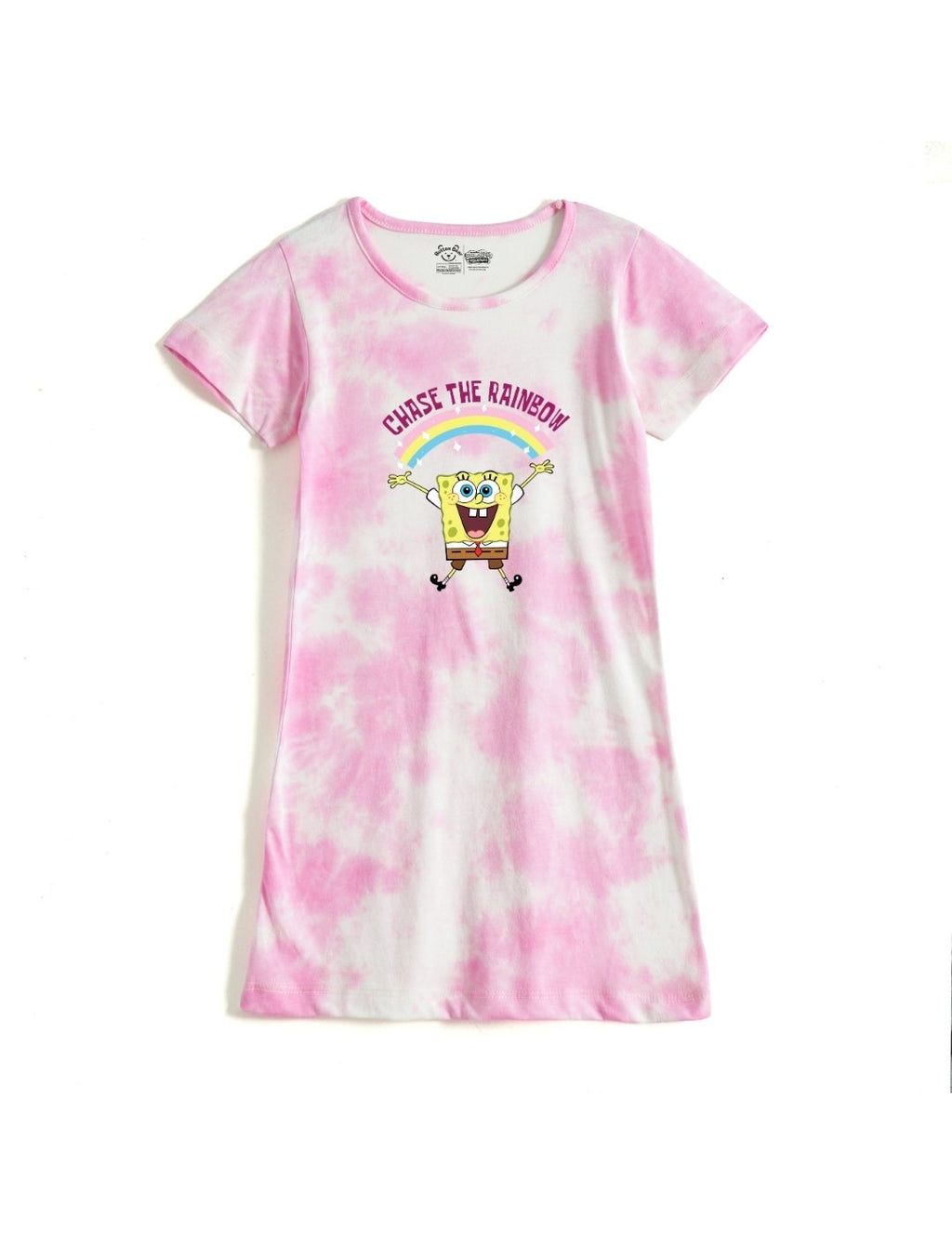 Rainbow SpongeBob Girls Tie & Dye A-Line Frock – SpongeBob©