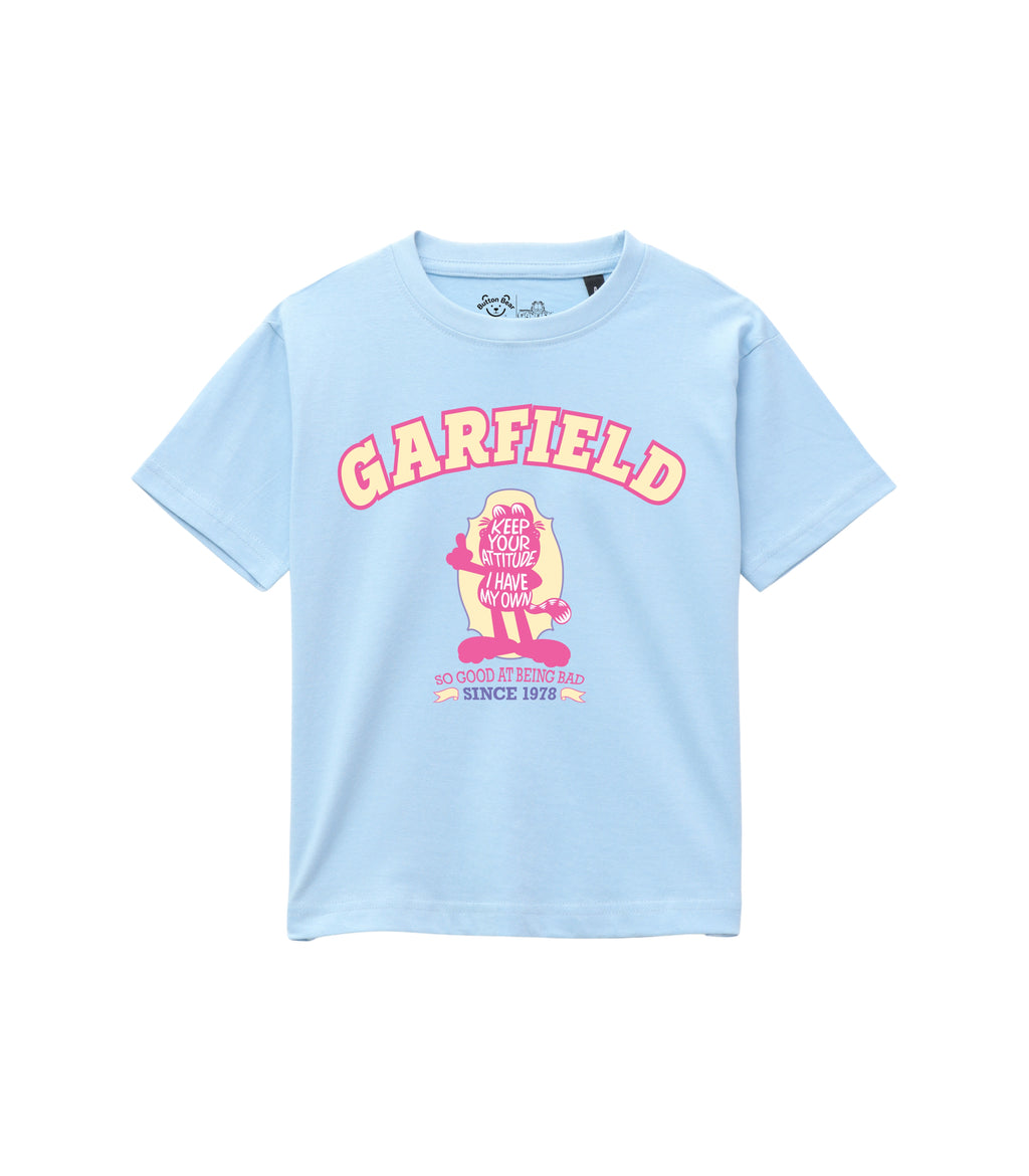 Garfield Motivational Print Kids T-Shirt