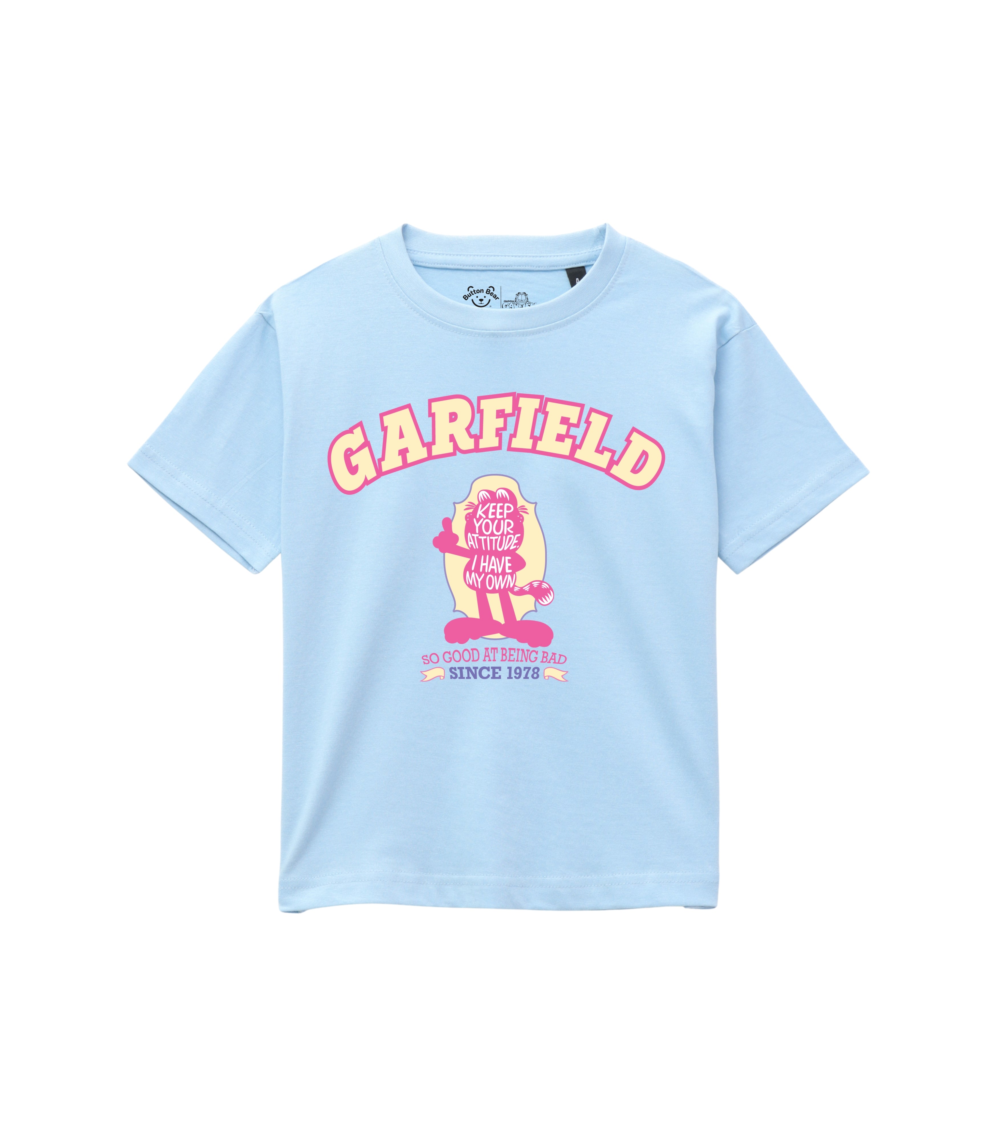 Garfield Motivational Print Kids T-Shirt