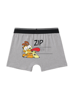 Grey Garfield Thumbs-Up Action Kids Trunks