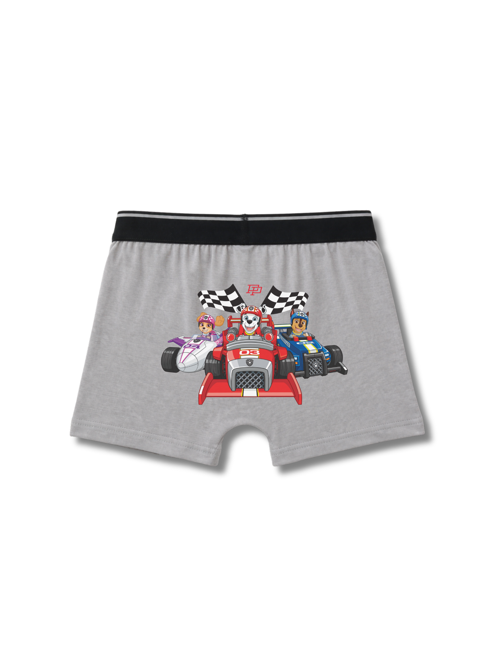 Grey Paw Kings Kids Trunks