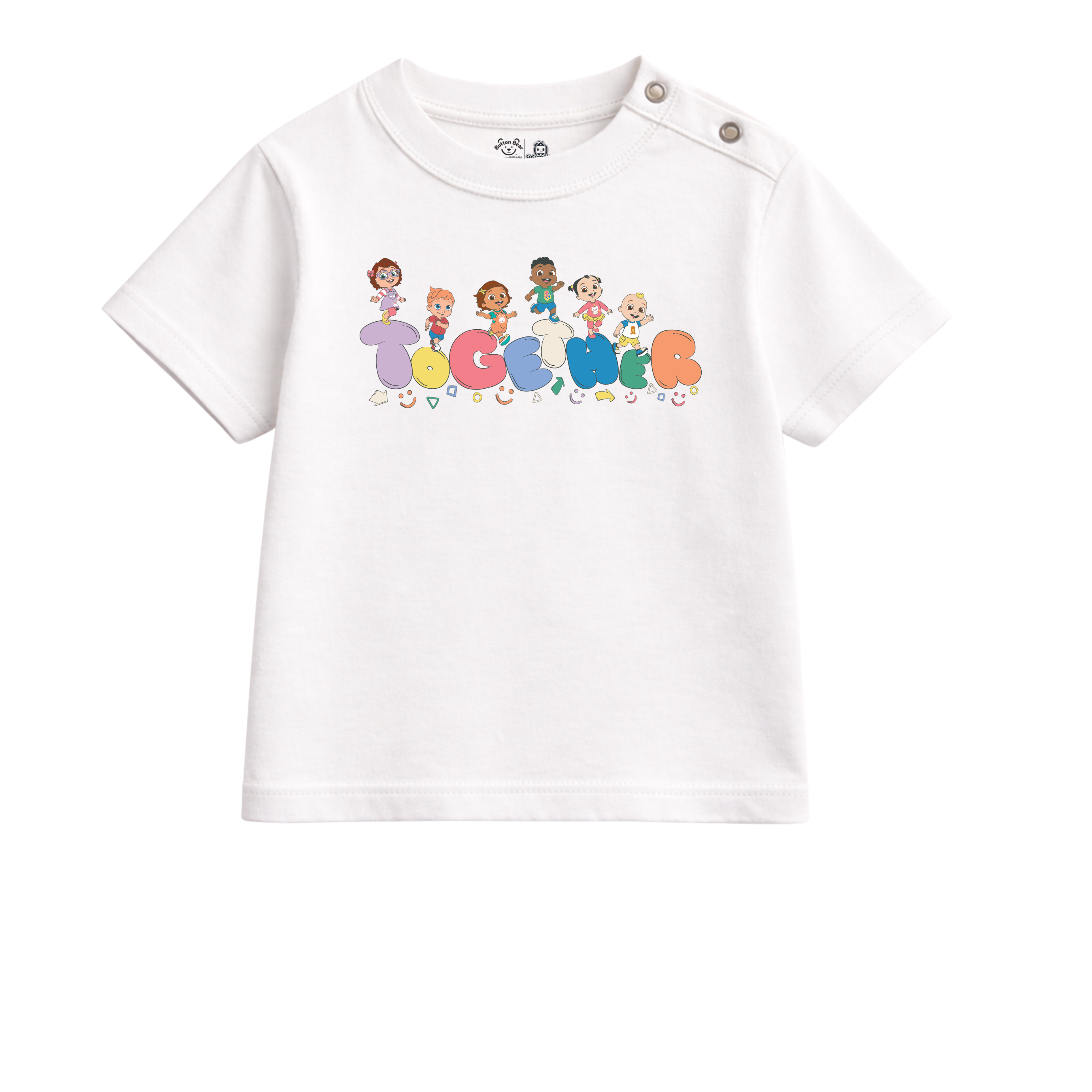 Cocomelon Together Cartoon Baby T-Shirt – JJ & Friends