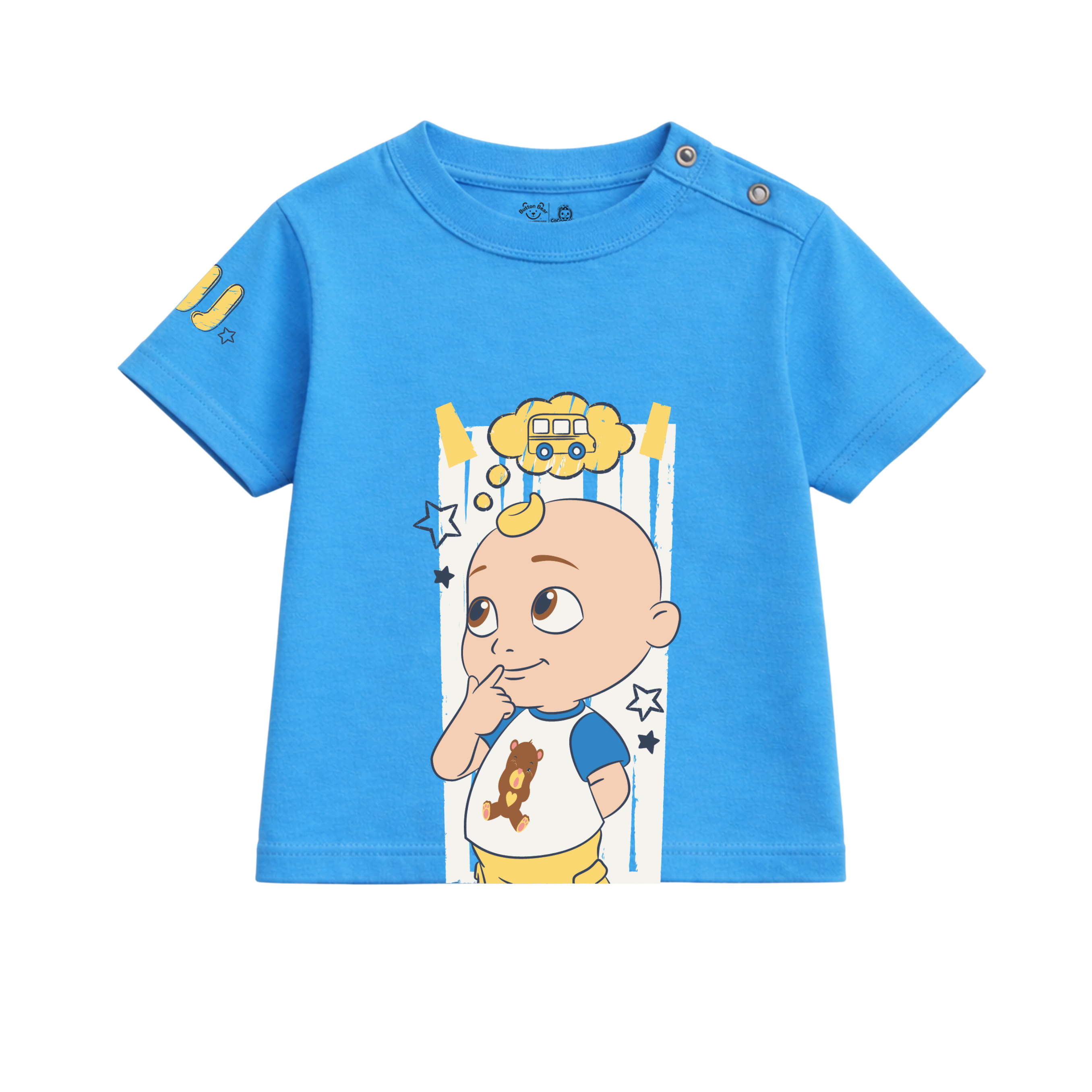Cocomelon JJ Thinking Cartoon Baby T-Shirt