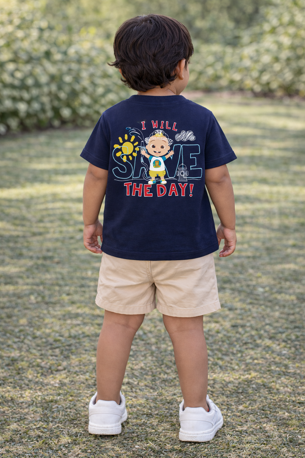 Cocomelon JJ Firefighter Baby T-Shirt