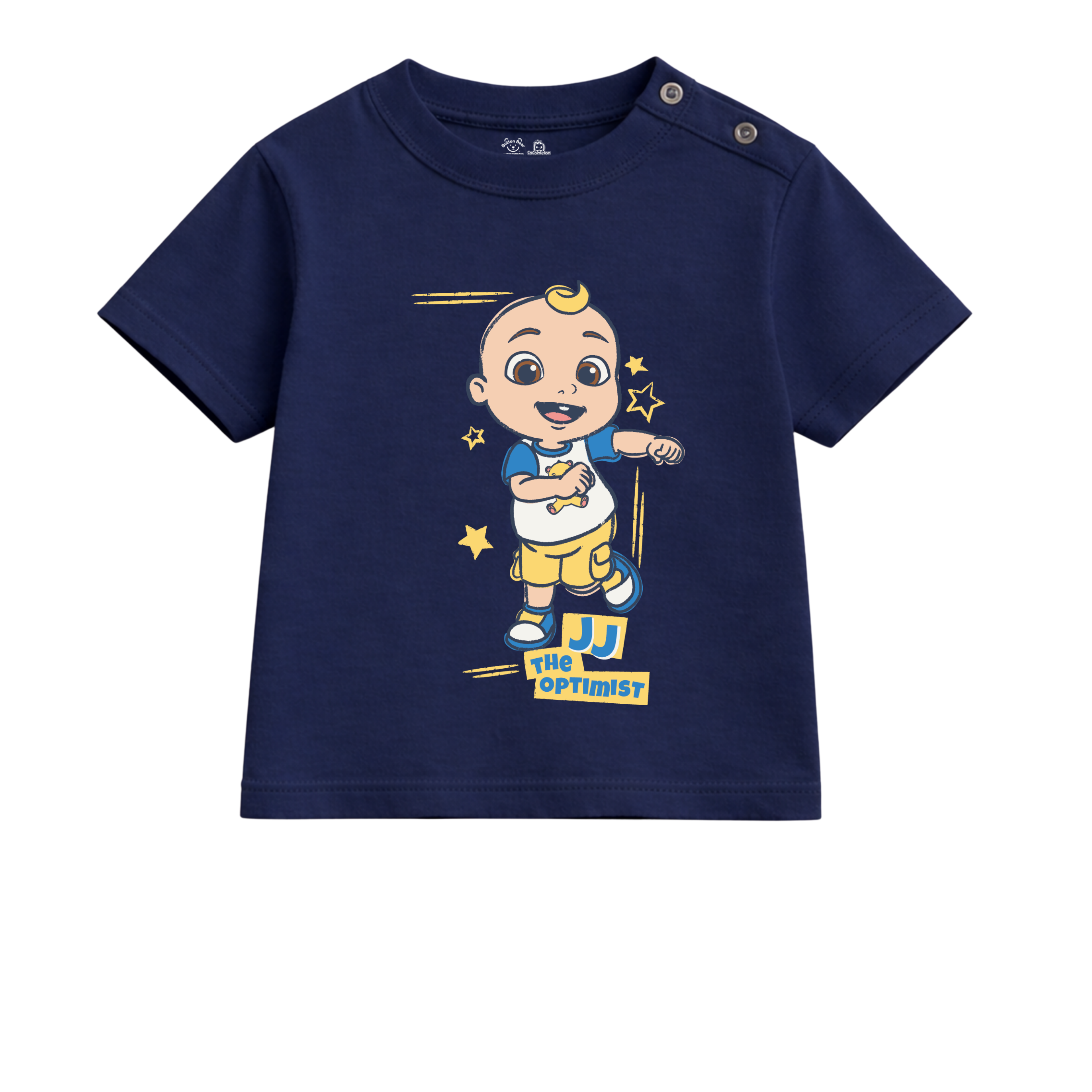 Cocomelon JJ The Optimist Cartoon Baby T-Shirt