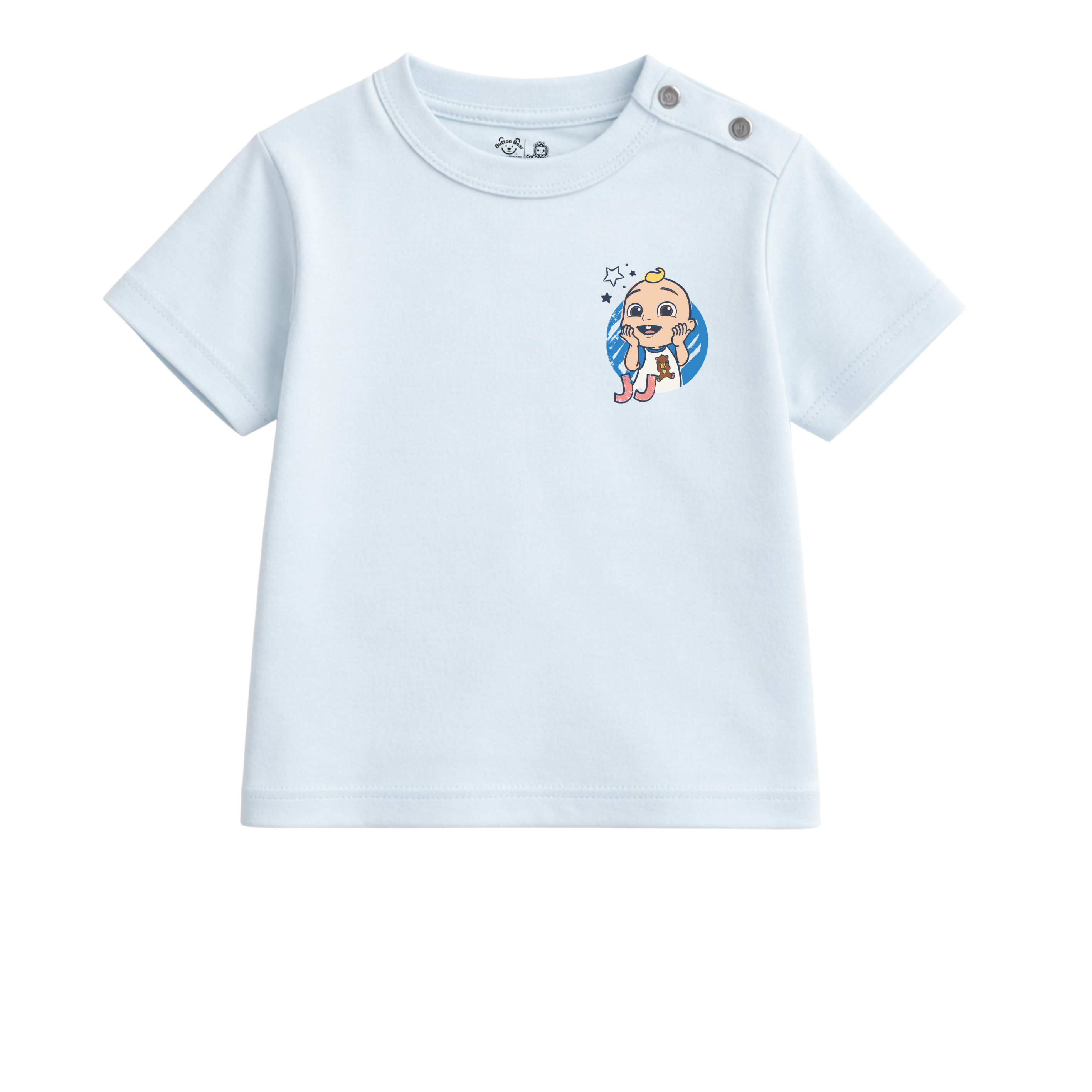 Cocomelon JJ Smiling Cartoon Baby T-Shirt